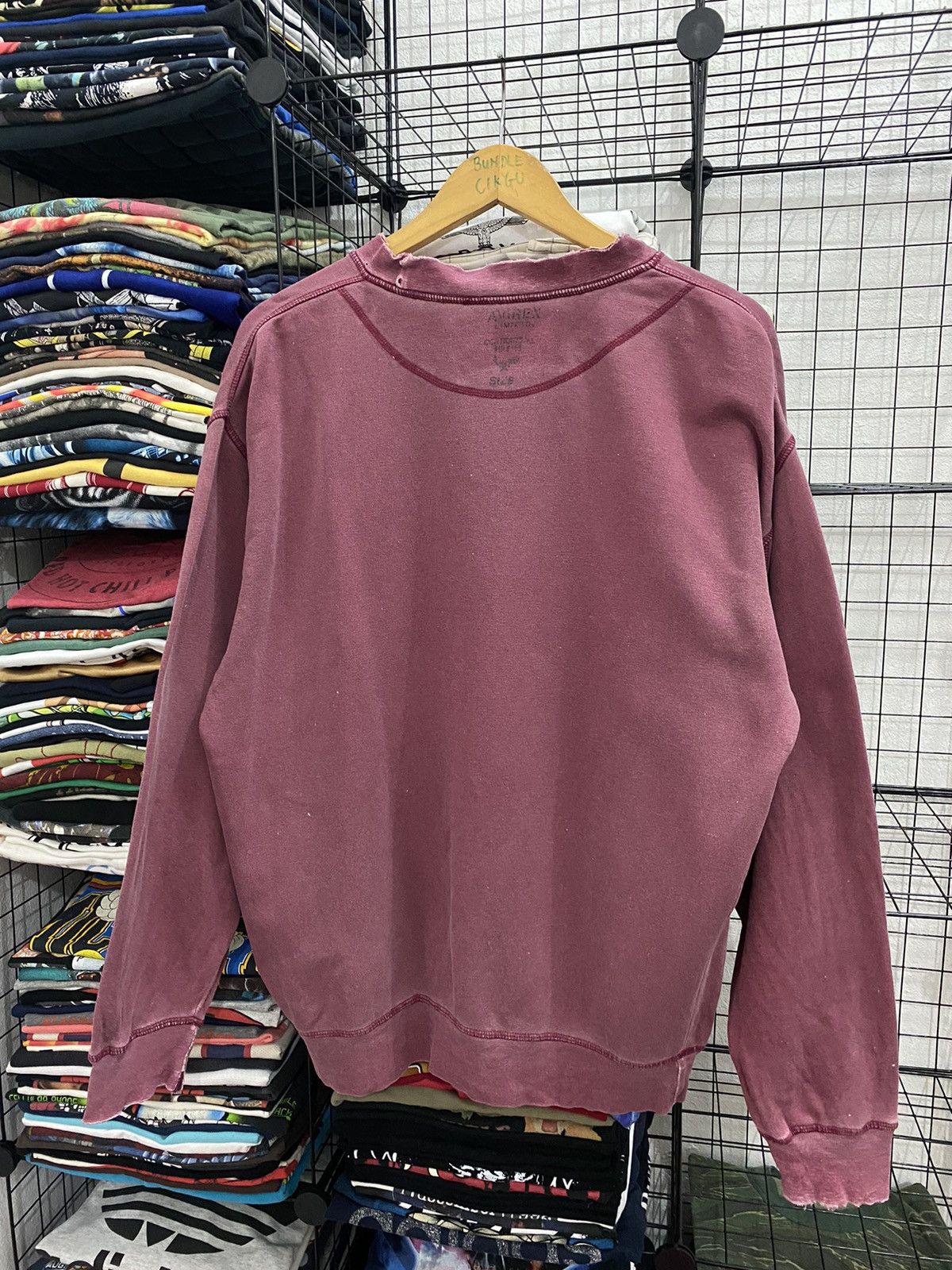 Avirex VINTAGE AVIREX LIMITED “CONTRACT NO MP 5105” SWEATSHIRT Size US M / EU 48-50 / 2 - 3 Thumbnail
