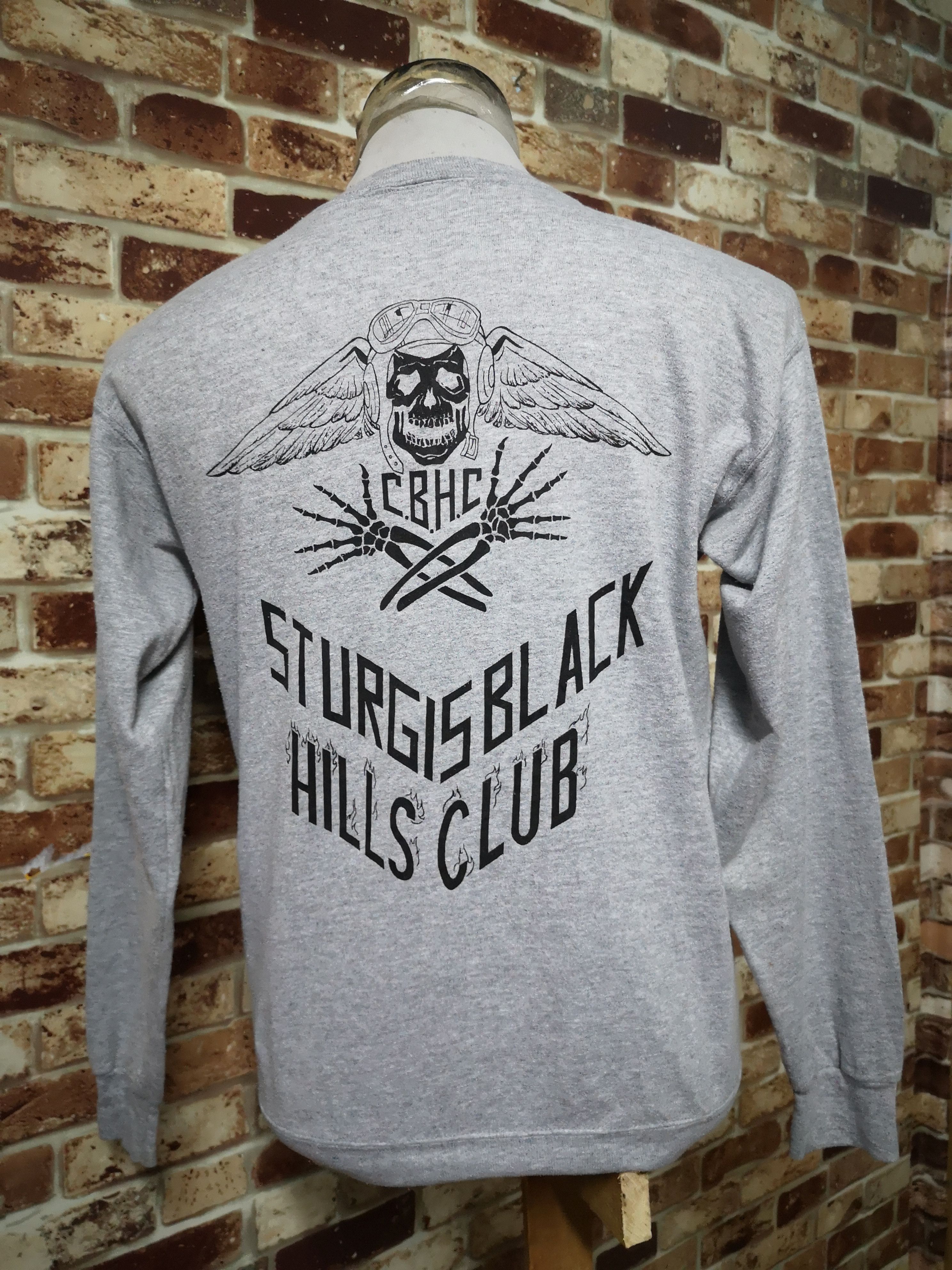 Vintage Vintage Sturgis Black Hills Club Sweatshirt Size US M / EU 48-50 / 2 - 1 Thumbnail