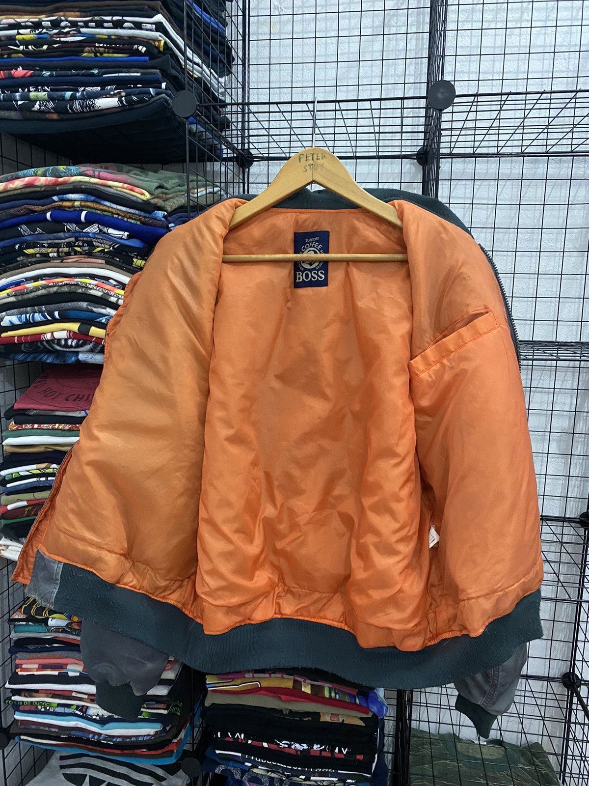 Vintage VINTAGE SUNTORY COFFEE BOMBER JACKET Size US L / EU 52-54 / 3 - 8 Thumbnail
