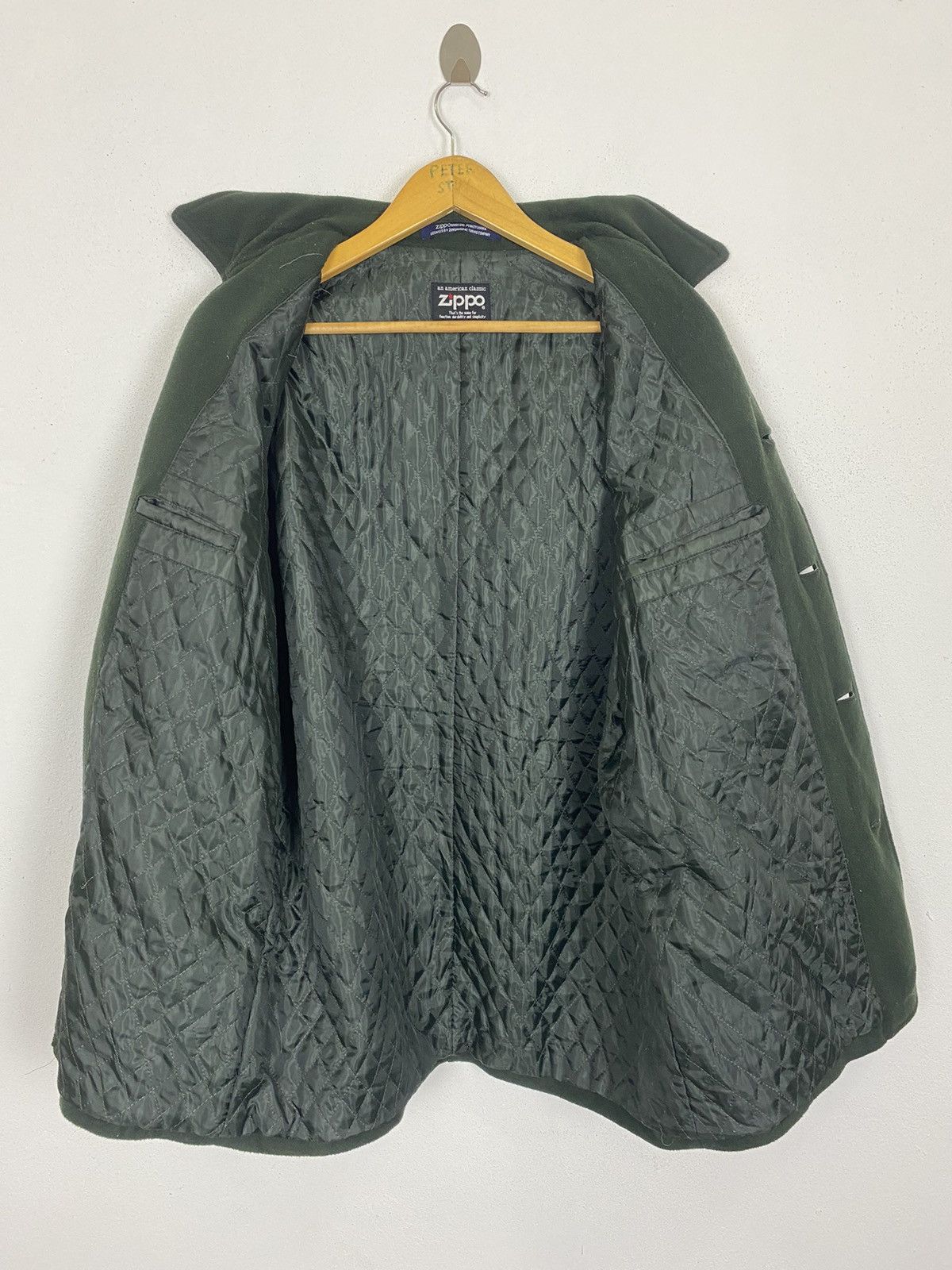 Vintage × Zippo VINTAGE ZIPPO FLEECE JACKET POLYSTER FABRIC Size US L / EU 52-54 / 3 - 11 Thumbnail