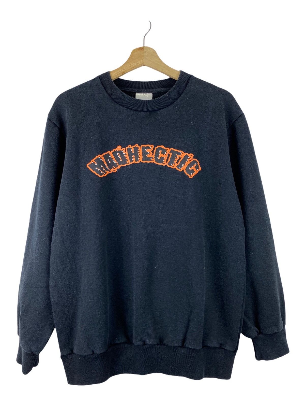 Hiroshi Fujiwara × MasterPiece × Recon Vintage Mad Hectic logo black sweaters Size US M / EU 48-50 / 2 - 1 Thumbnail