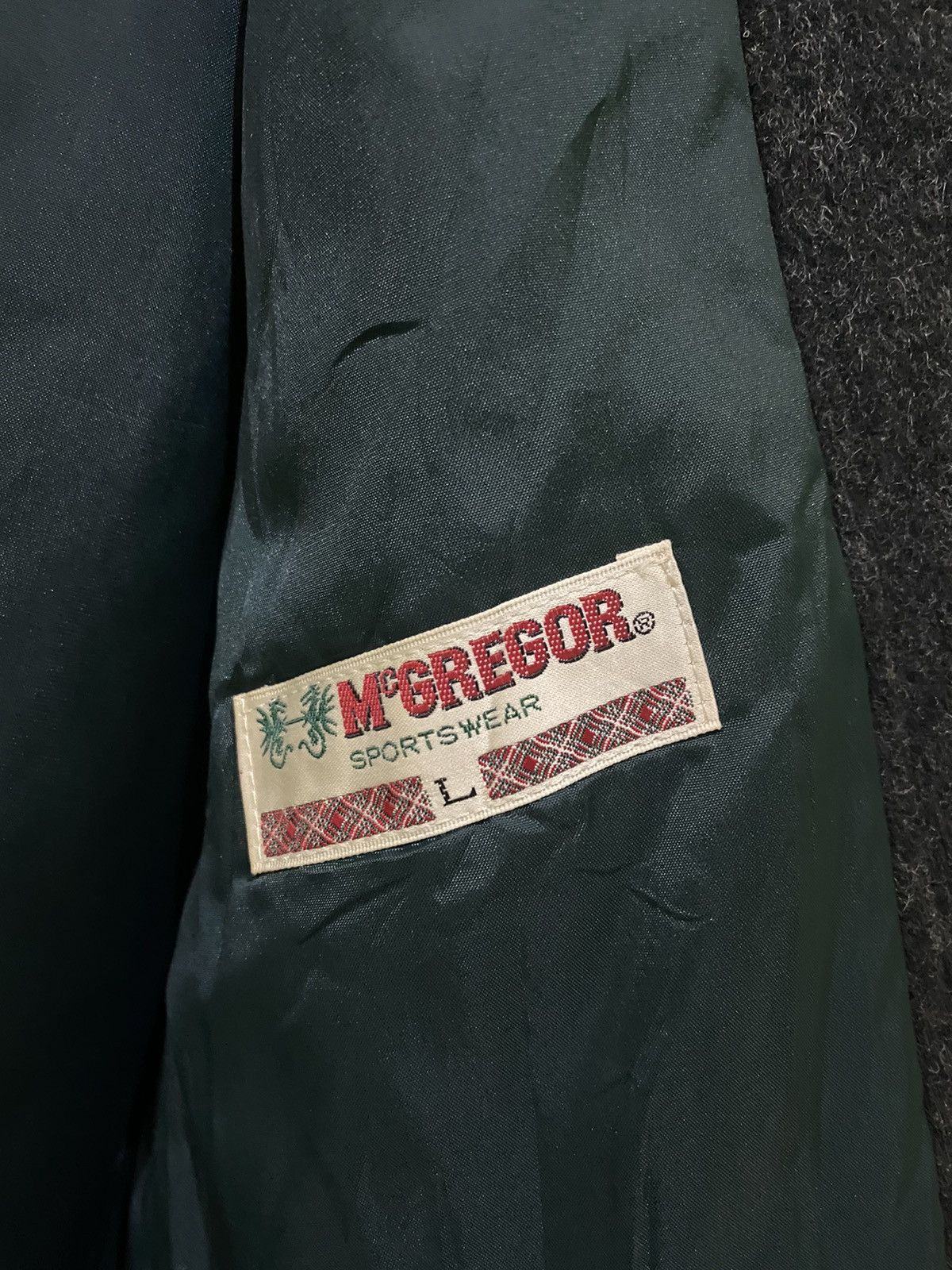 McGregor × Vintage Vintage McGregor Bomber Jacket Size US L / EU 52-54 / 3 - 11 Thumbnail