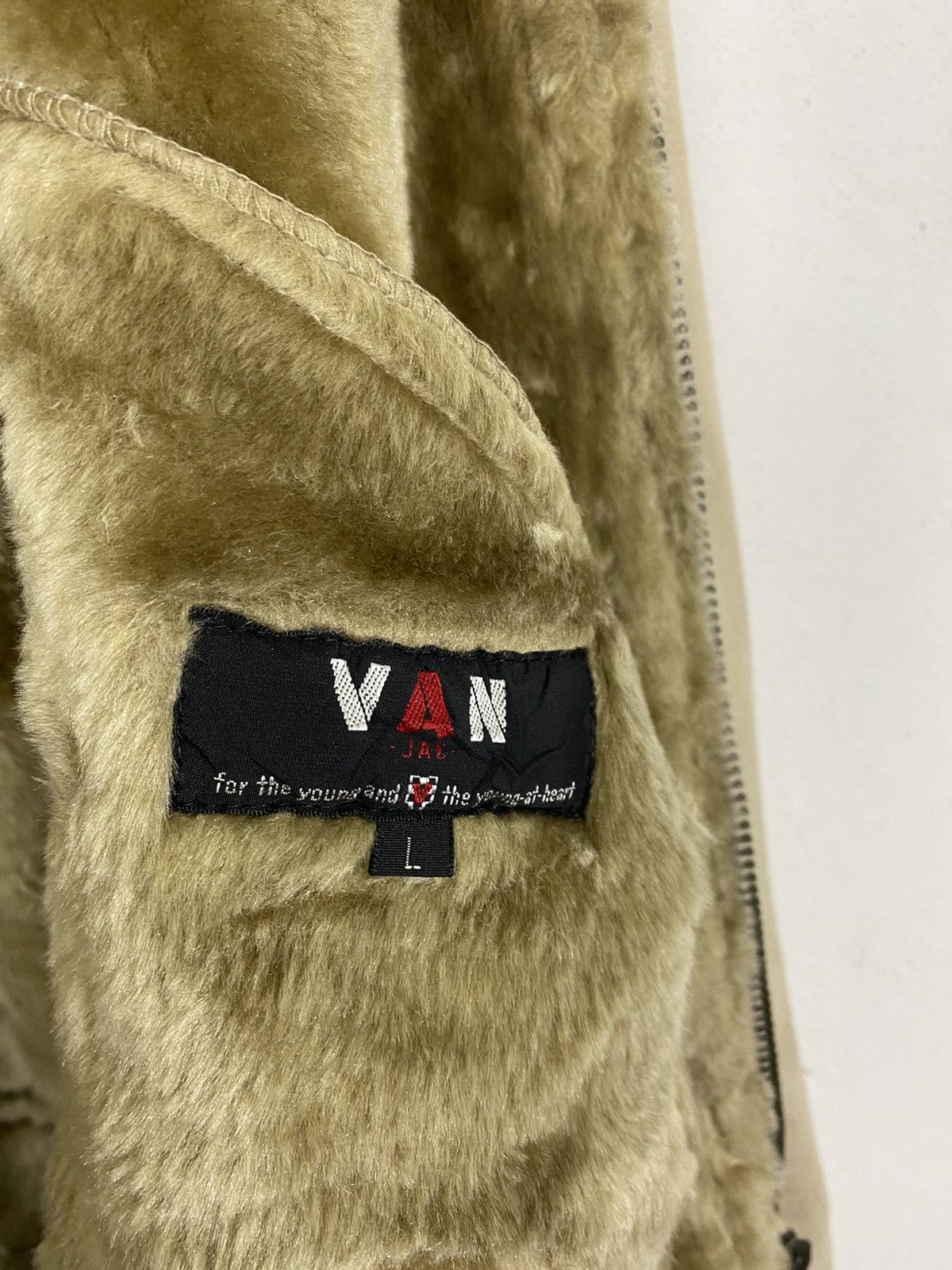 Leather × Van Vintage Leather & Fur Tokyo Van Jac Leather Jacket-GK119 Size US L / EU 52-54 / 3 - 12 Thumbnail