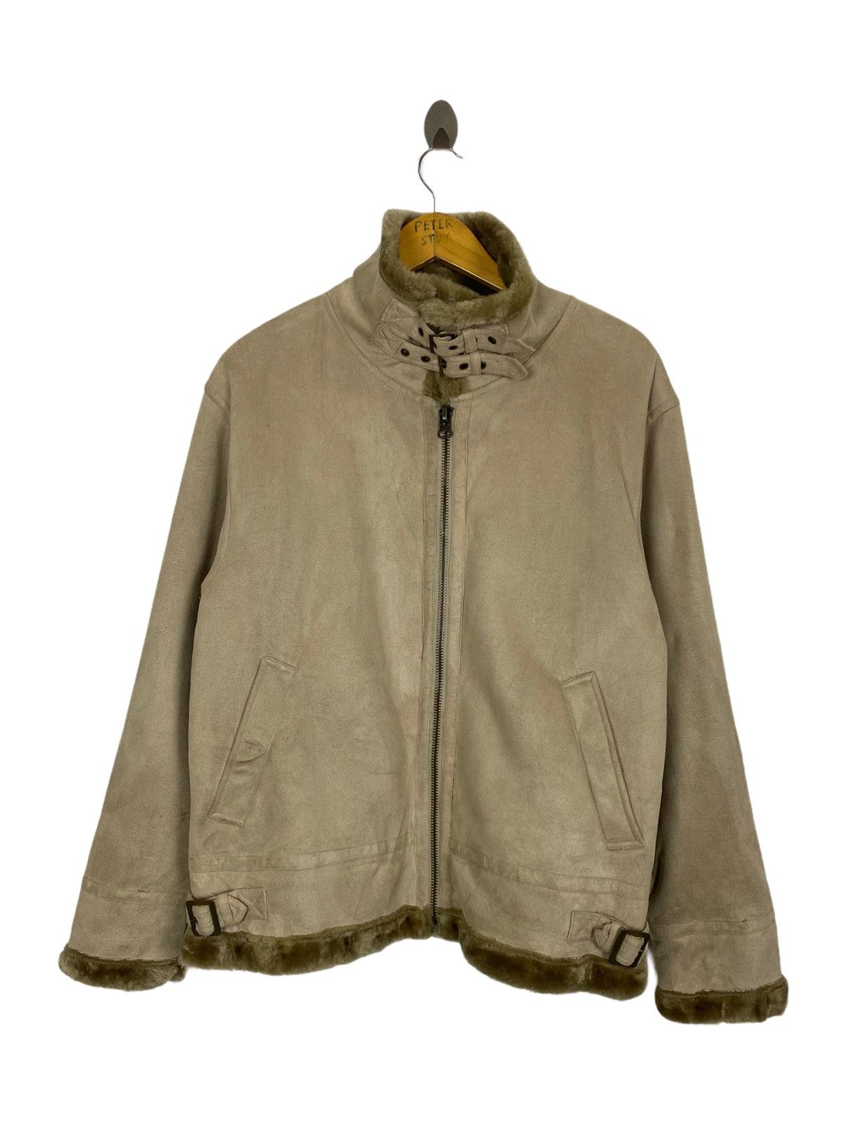Leather × Van Vintage Leather & Fur Tokyo Van Jac Leather Jacket-GK119 Size US L / EU 52-54 / 3 - 1 Thumbnail