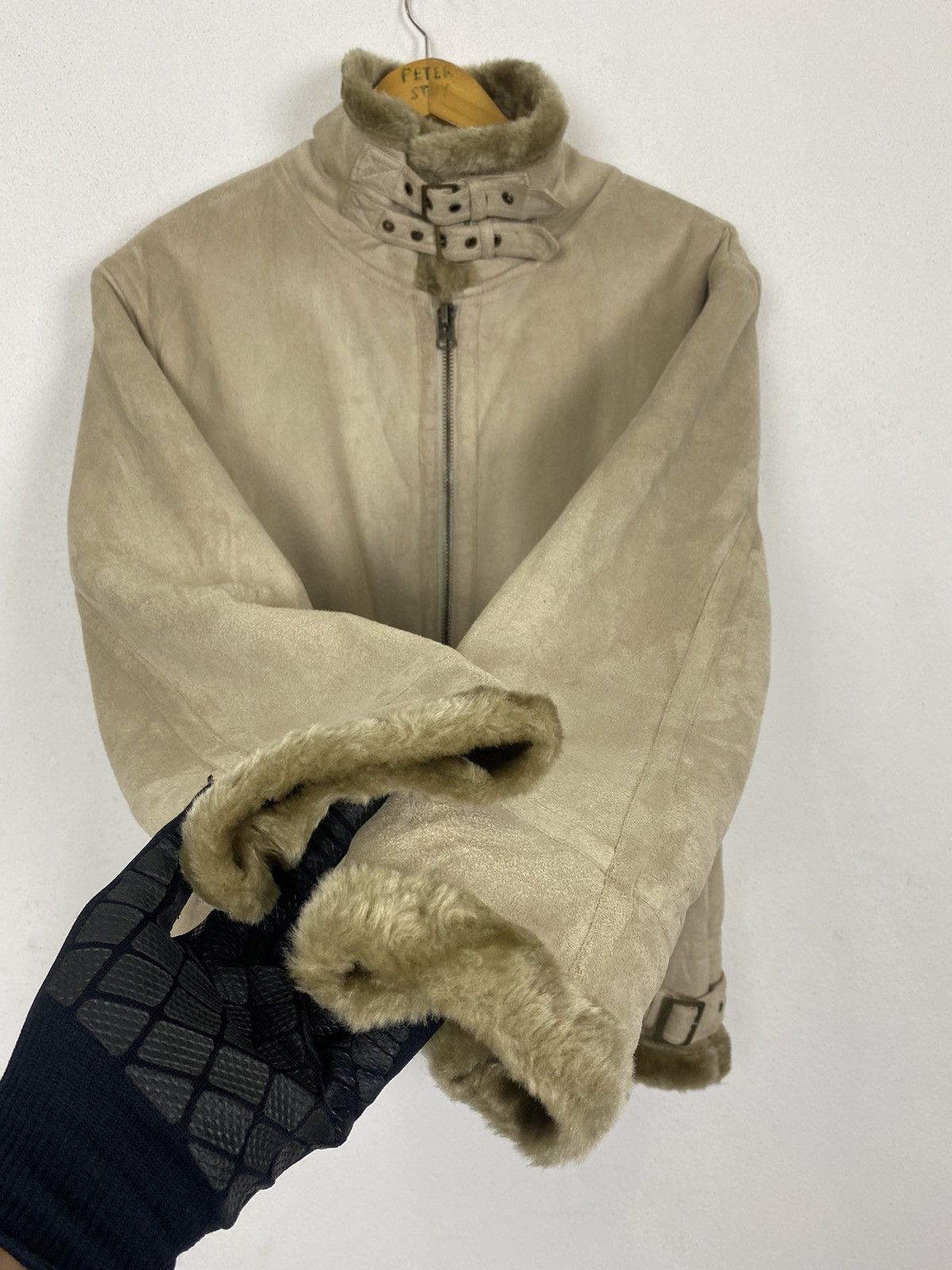 Leather × Van Vintage Leather & Fur Tokyo Van Jac Leather Jacket-GK119 Size US L / EU 52-54 / 3 - 9 Thumbnail