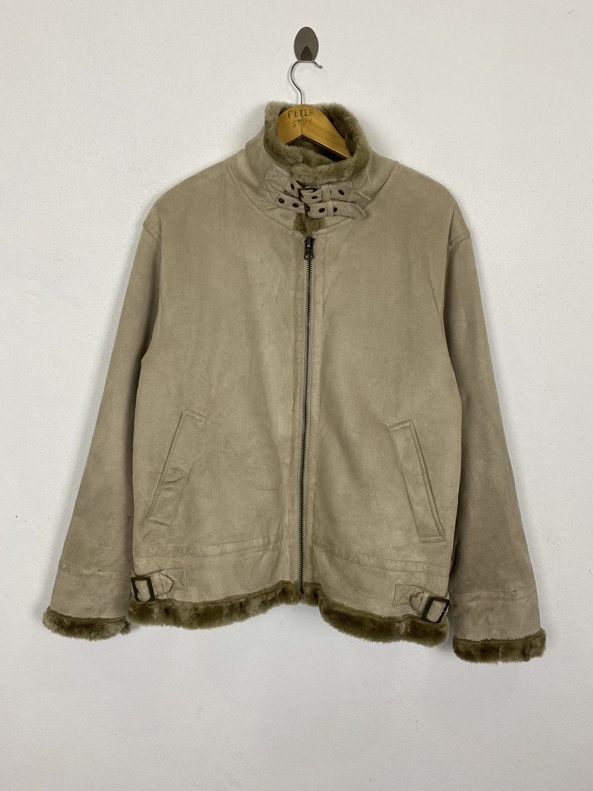 Leather × Van Vintage Leather & Fur Tokyo Van Jac Leather Jacket-GK119 Size US L / EU 52-54 / 3 - 2 Thumbnail