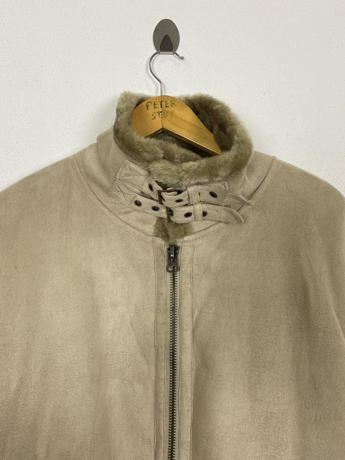 Leather × Van Vintage Leather & Fur Tokyo Van Jac Leather Jacket-GK119 Size US L / EU 52-54 / 3 - 6 Thumbnail
