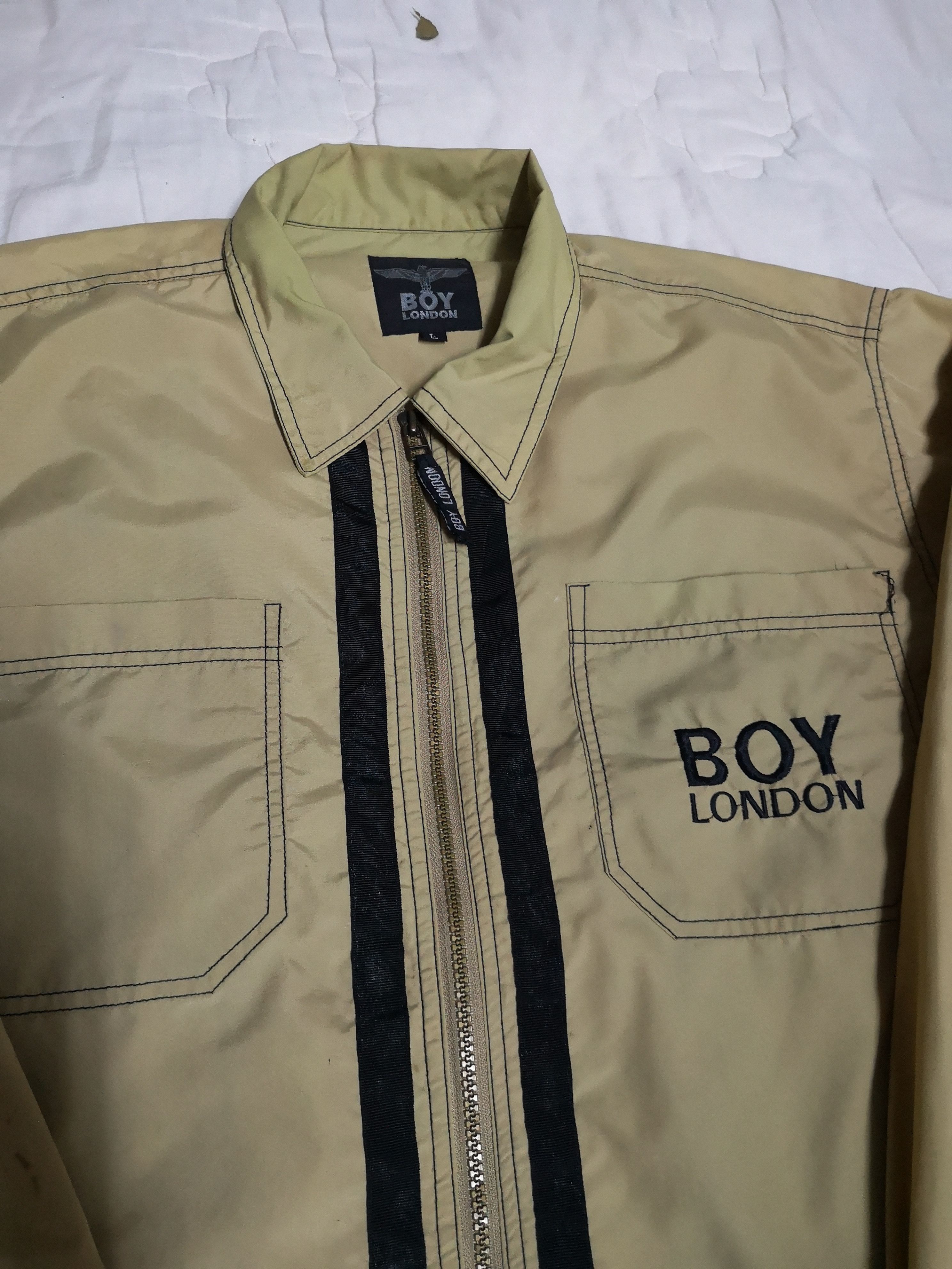 Boy London 🔥FINAL DROP🔥VINTAGE BOY LONDON WINDBREAKER ZIPPER JACKET Size US L / EU 52-54 / 3 - 2 Thumbnail