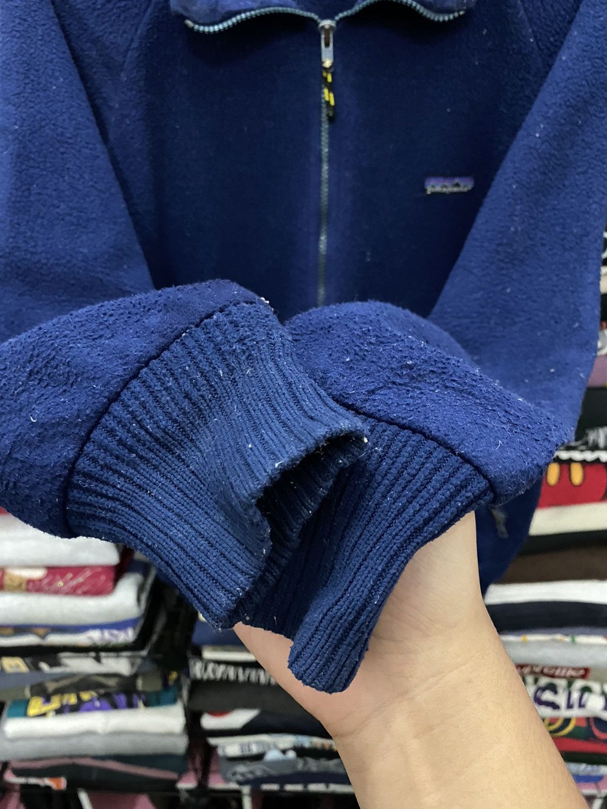 Patagonia Patagonia vintage deep fleece zip up sweater Size US L / EU 52-54 / 3 - 8 Thumbnail