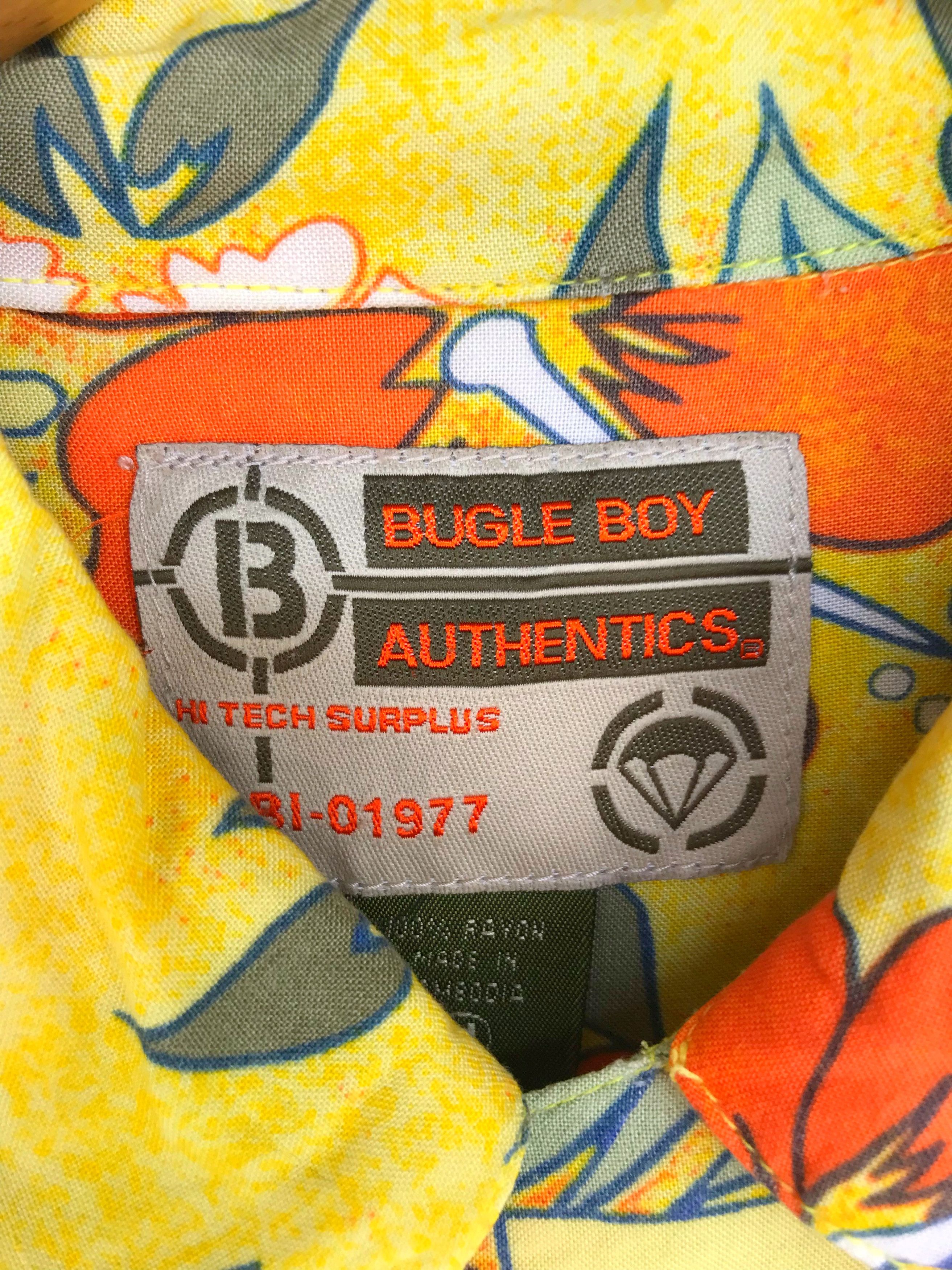 Bugle Boy Japanese Hawaiian Bugle Boy Hibiscus Flowers Shirt Size US M / EU 48-50 / 2 - 4 Thumbnail