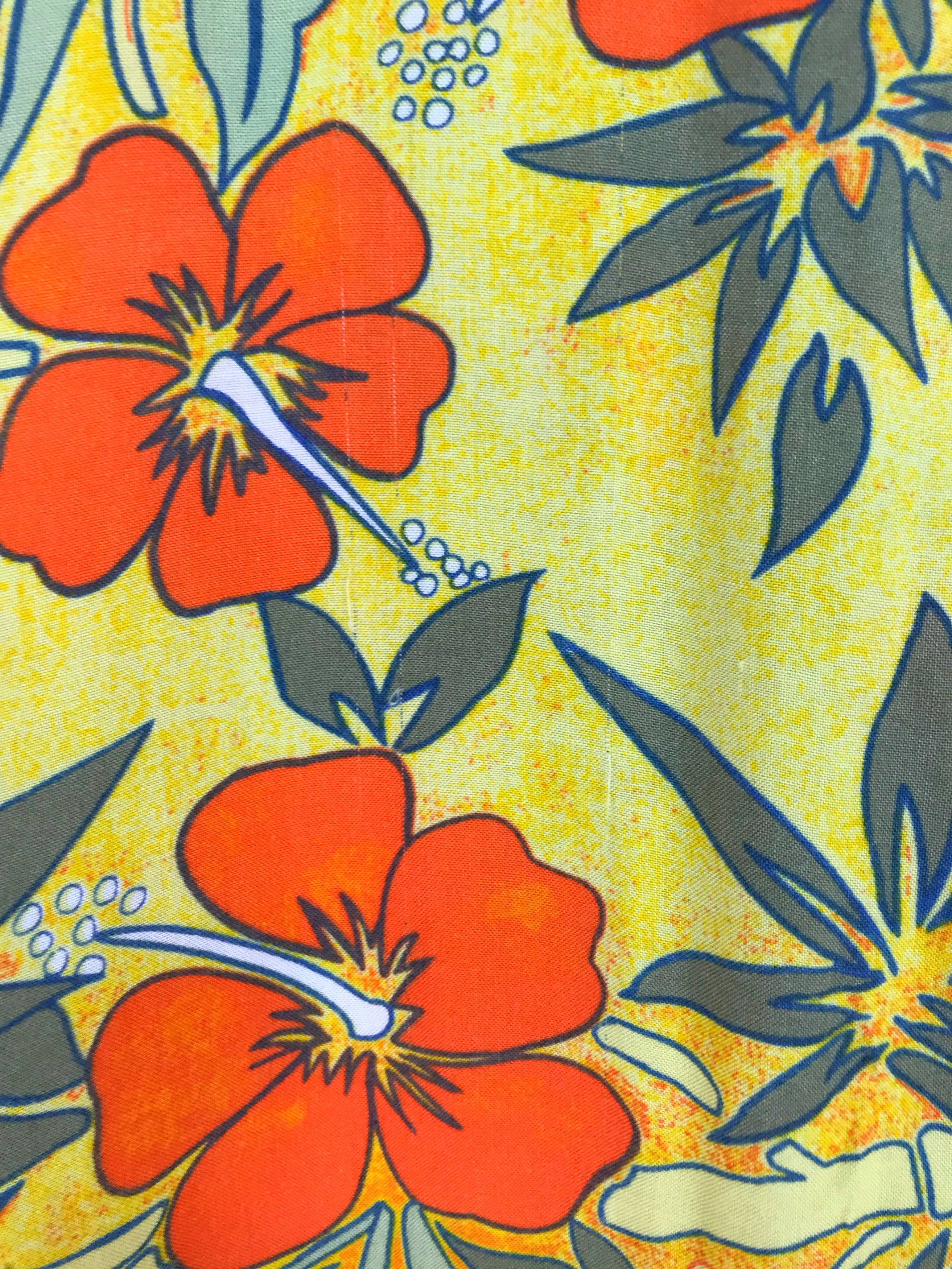 Bugle Boy Japanese Hawaiian Bugle Boy Hibiscus Flowers Shirt Size US M / EU 48-50 / 2 - 9 Thumbnail