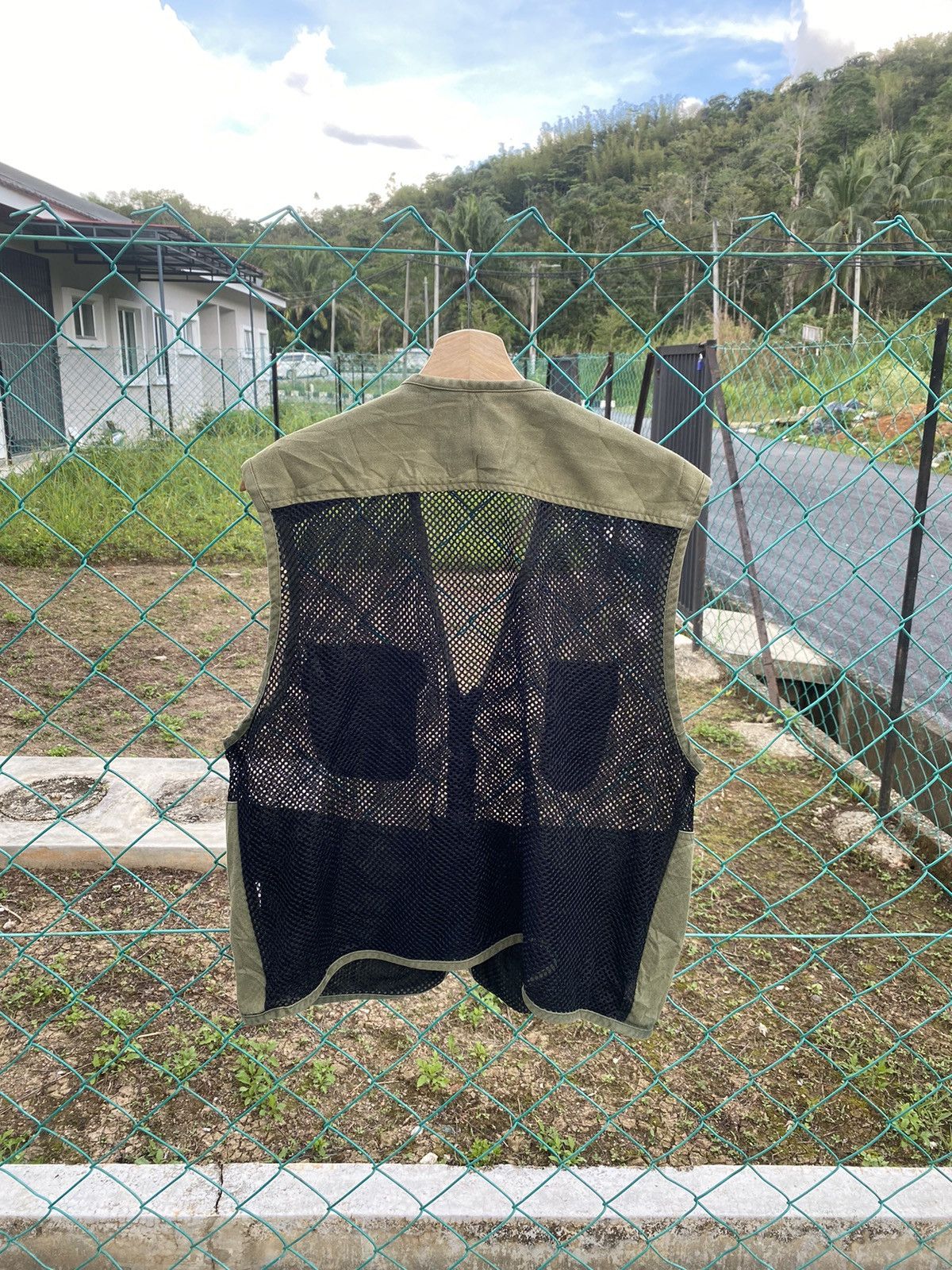Japanese Brand ⚡️Steals⚡️ Lonely Wolf Mesh Cotton Outdoor Vest Size US L / EU 52-54 / 3 - 3 Thumbnail
