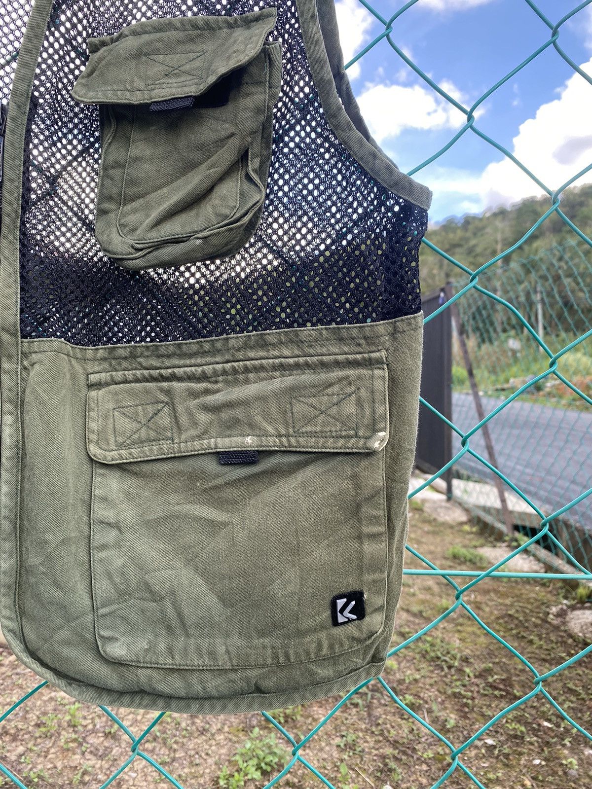 Japanese Brand ⚡️Steals⚡️ Lonely Wolf Mesh Cotton Outdoor Vest Size US L / EU 52-54 / 3 - 5 Thumbnail