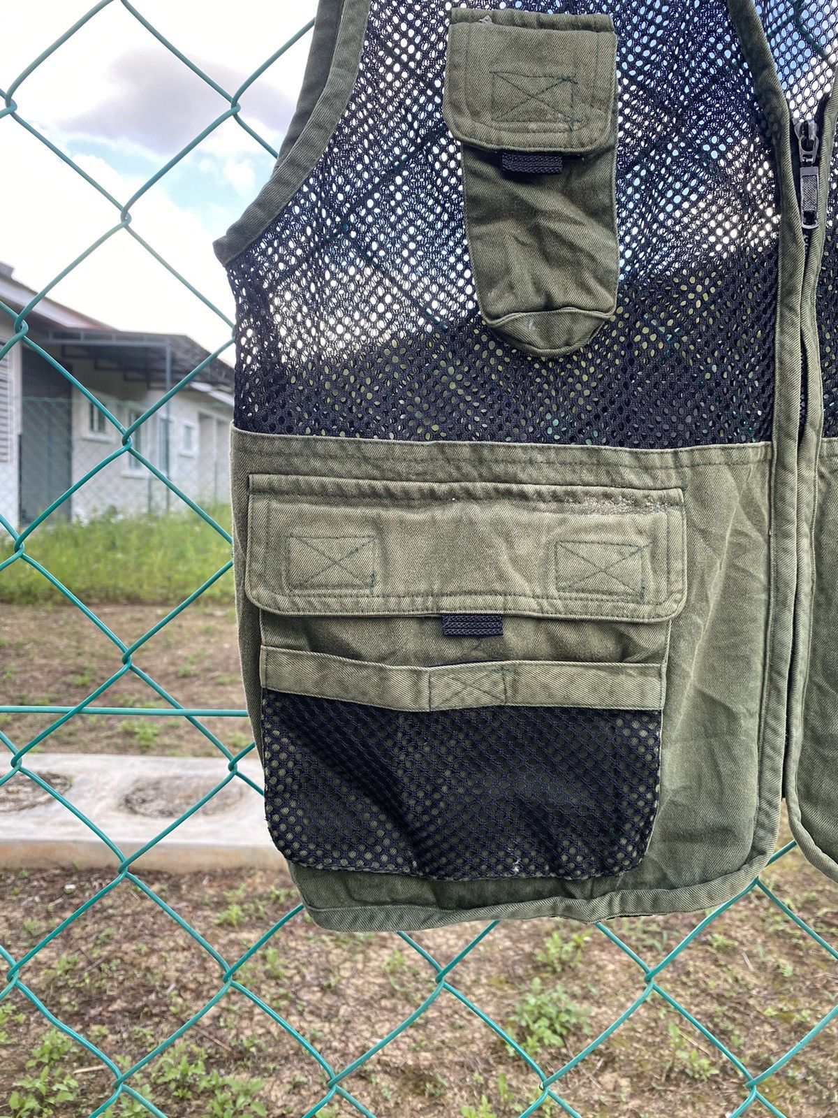 Japanese Brand ⚡️Steals⚡️ Lonely Wolf Mesh Cotton Outdoor Vest Size US L / EU 52-54 / 3 - 6 Thumbnail