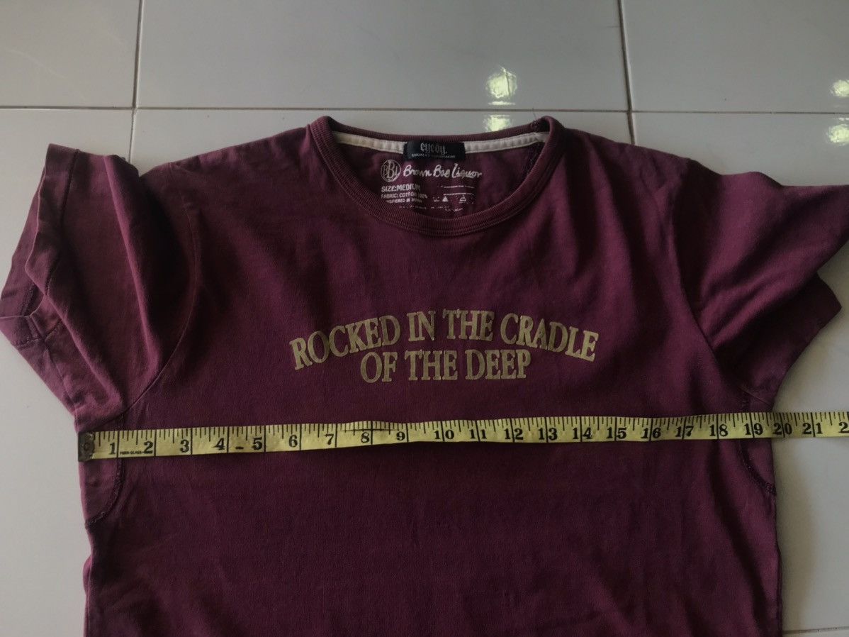 Band Tees Rocked in the Cradle of the Deep O Maria Tee metallica Size US M / EU 48-50 / 2 - 13 Thumbnail