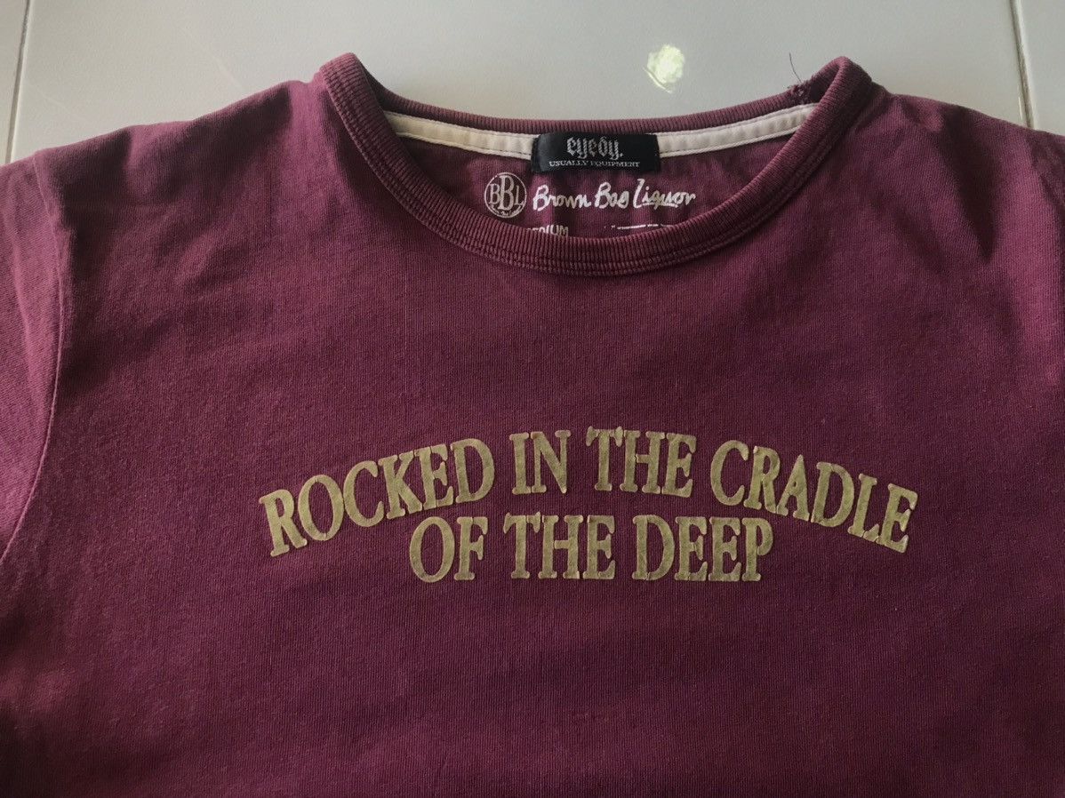 Band Tees Rocked in the Cradle of the Deep O Maria Tee metallica Size US M / EU 48-50 / 2 - 8 Thumbnail