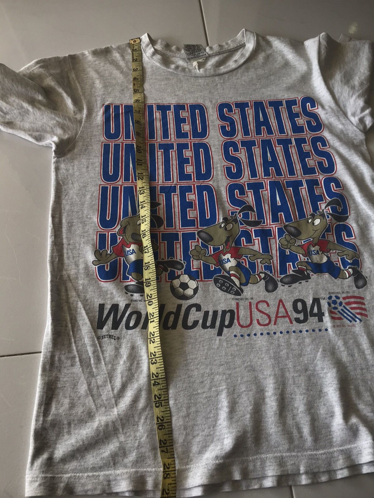 Vintage Vintage World Cup USA 94 Tee Size US M / EU 48-50 / 2 - 15 Thumbnail