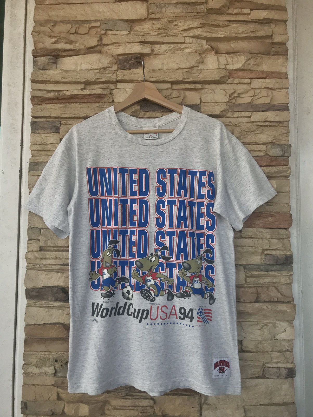 Vintage Vintage World Cup USA 94 Tee Size US M / EU 48-50 / 2 - 1 Thumbnail