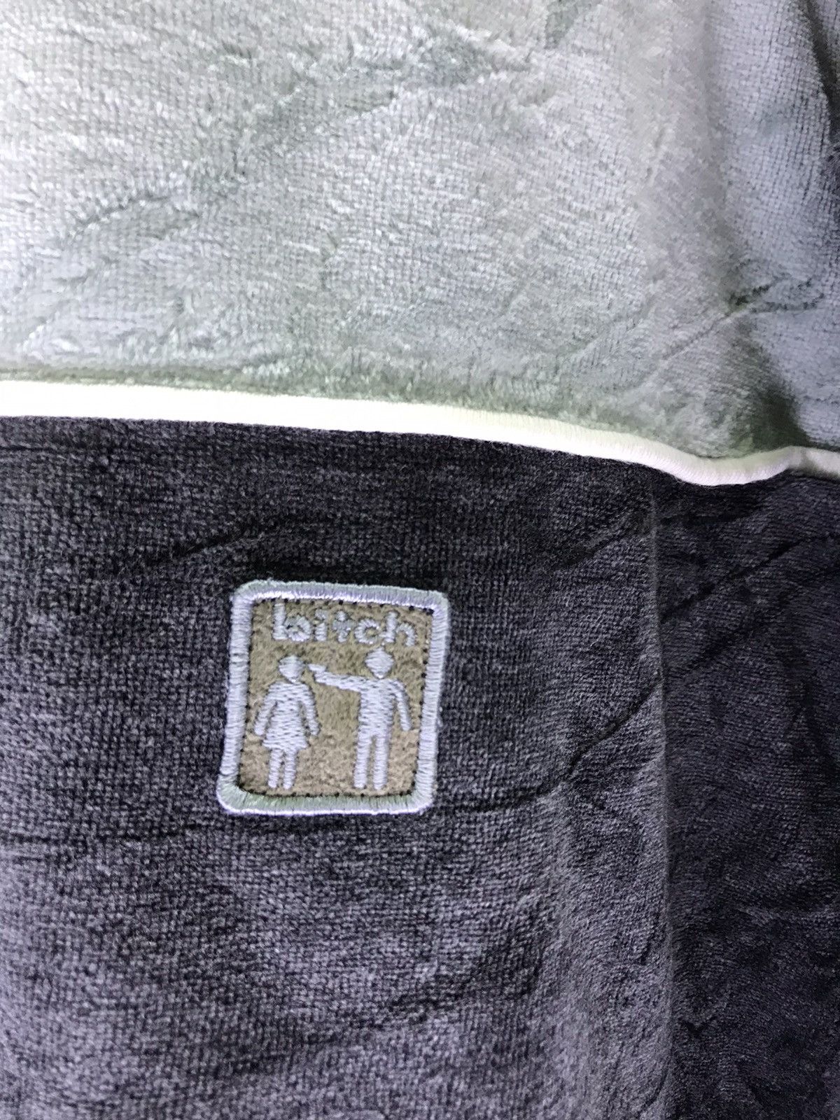 Vintage Vintage Bitch Skateboard Velvet Halfzip Long sleeve Tshirt Size US M / EU 48-50 / 2 - 4 Thumbnail