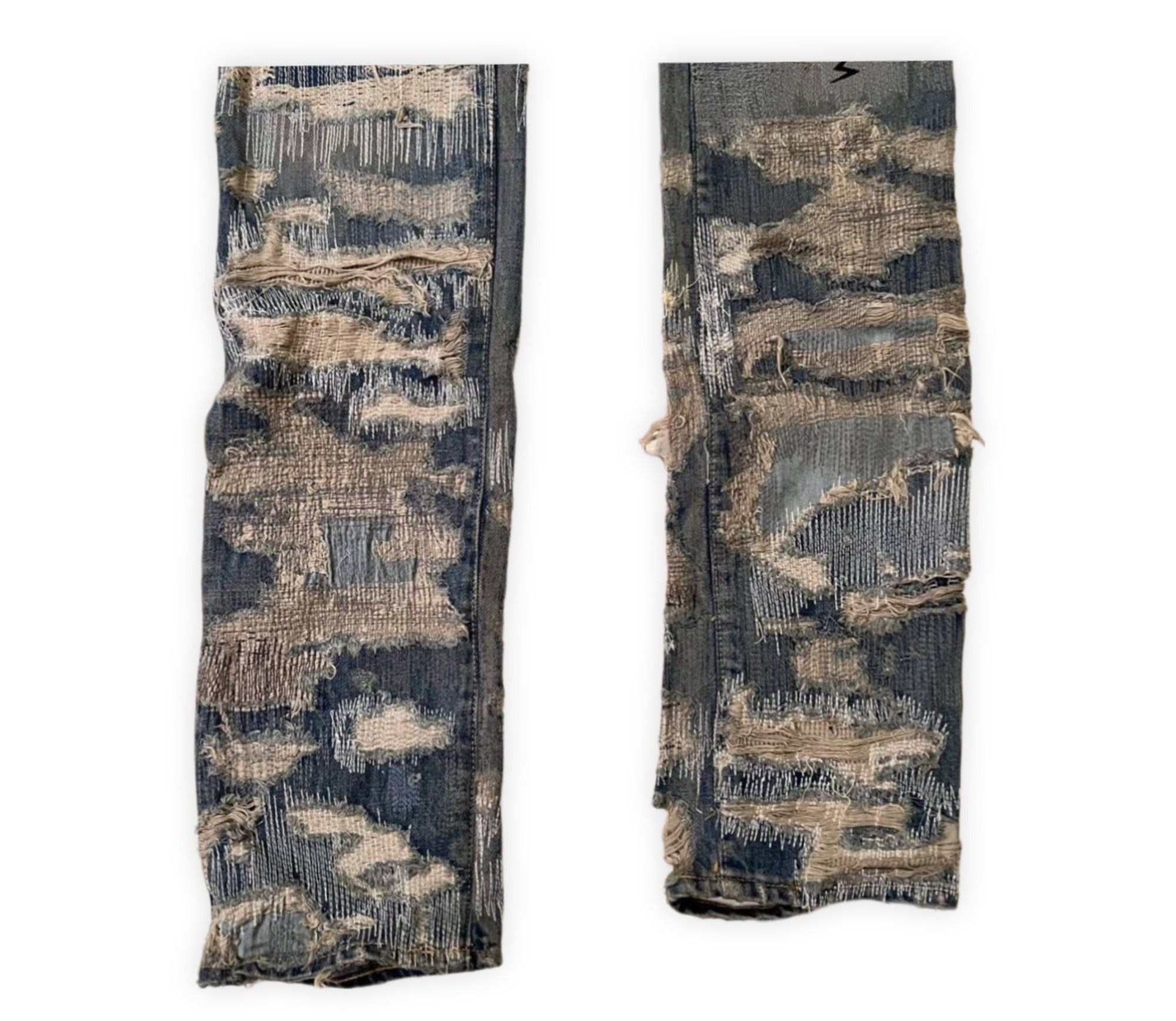 Undercover Undercover 85 Como Corso Blue Distressed Denim Size US 32 / EU 48 - 6 Thumbnail