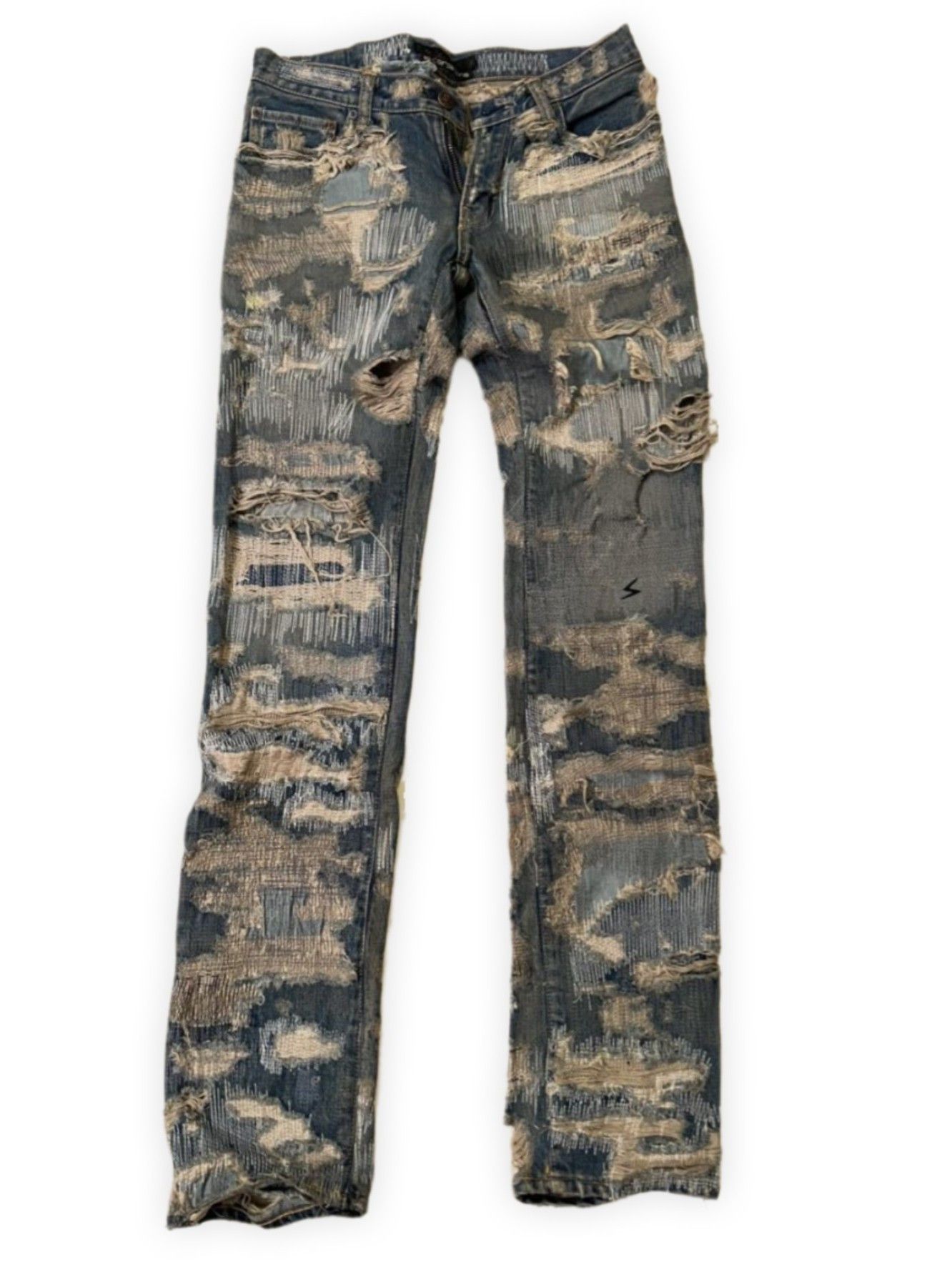Undercover Undercover 85 Como Corso Blue Distressed Denim Size US 32 / EU 48 - 1 Thumbnail