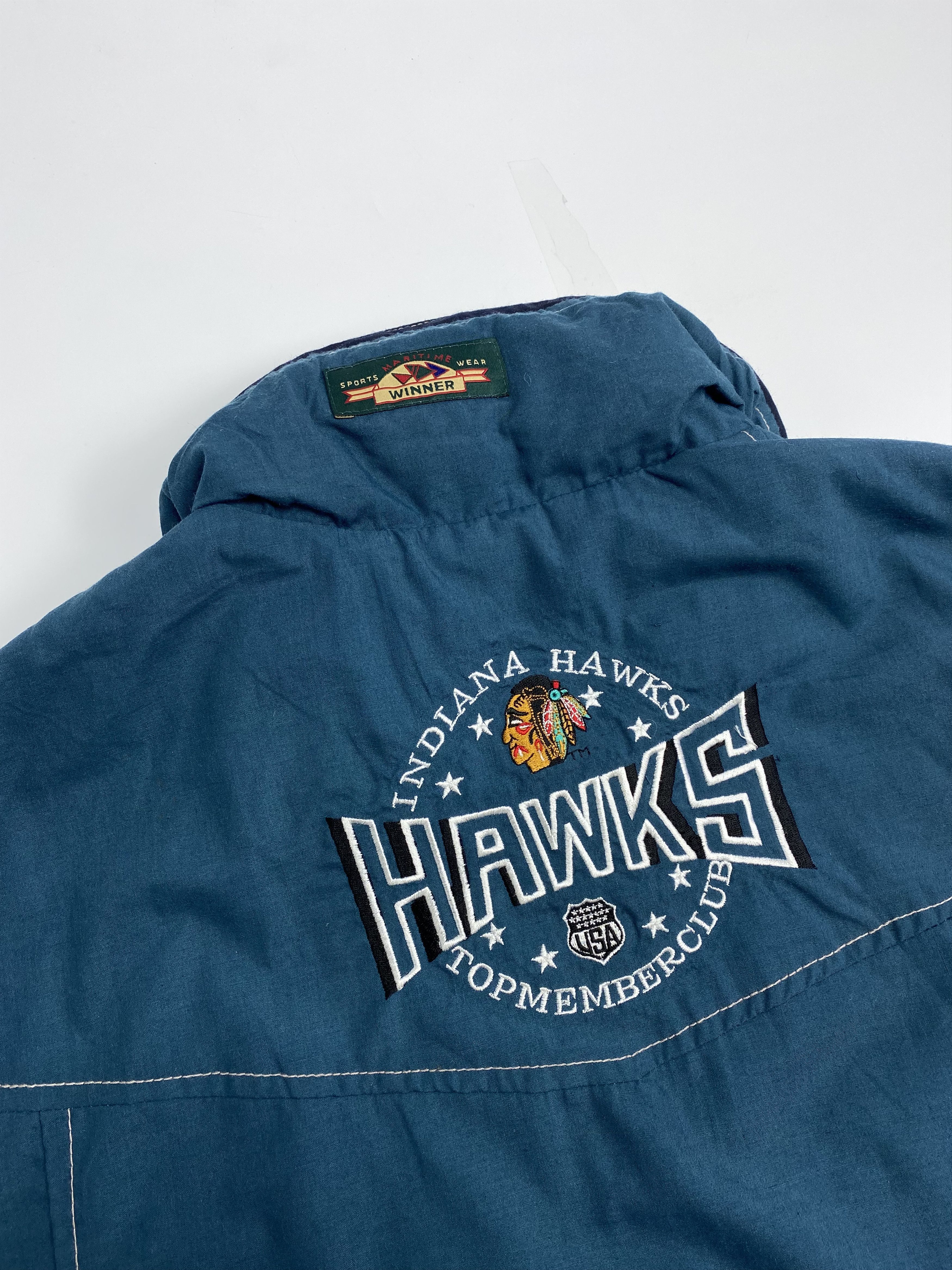 MLB × Vintage Indiana Hawks USA Vintage Multipocket Jacket & Vest Set Size US L / EU 52-54 / 3 - 5 Thumbnail