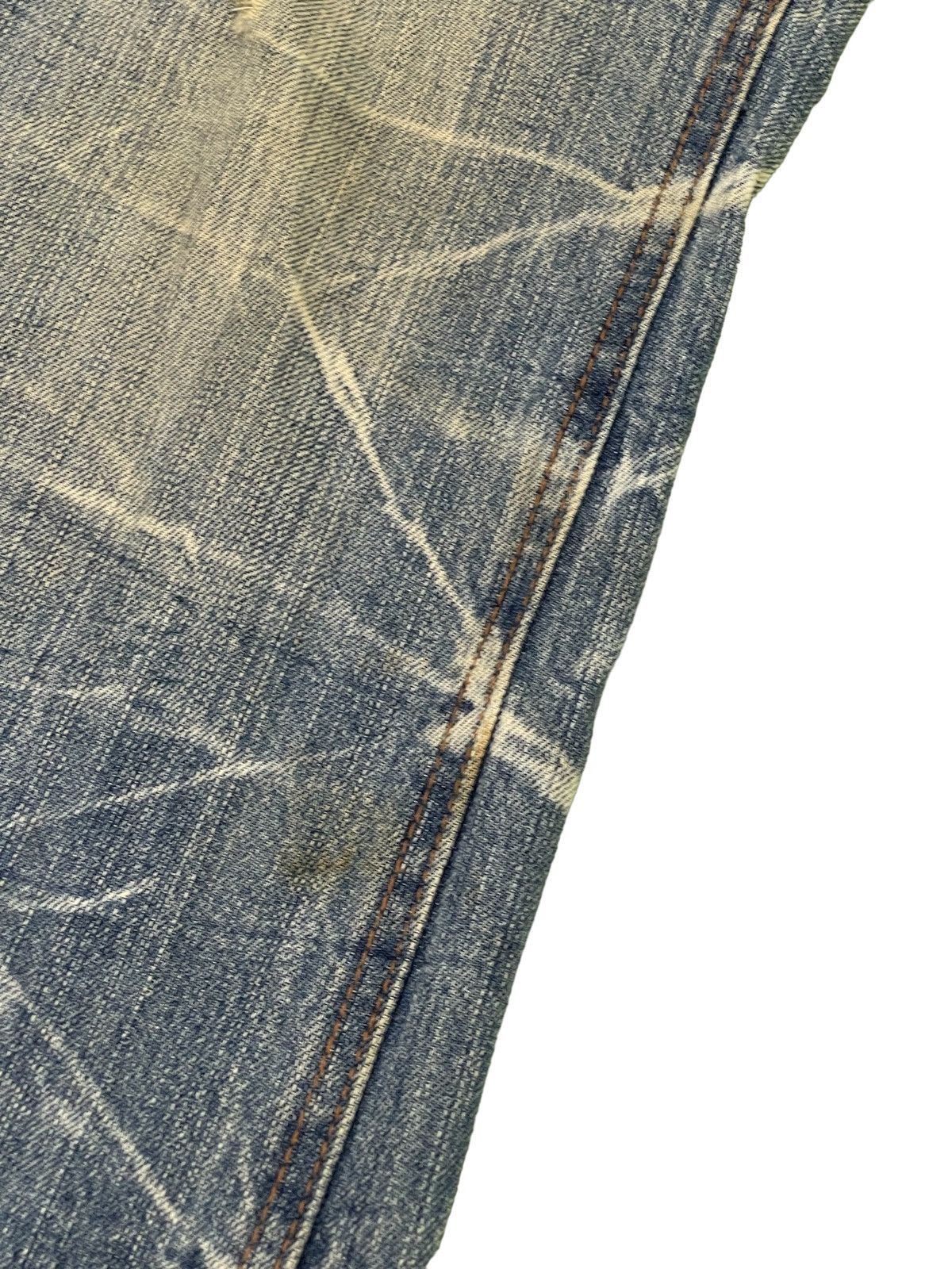 Japanese Brand Flare Jeans Nylaus Low Rise Clawmark Denim Boot Cut 2🟦6 Size US 31 - 6 Thumbnail