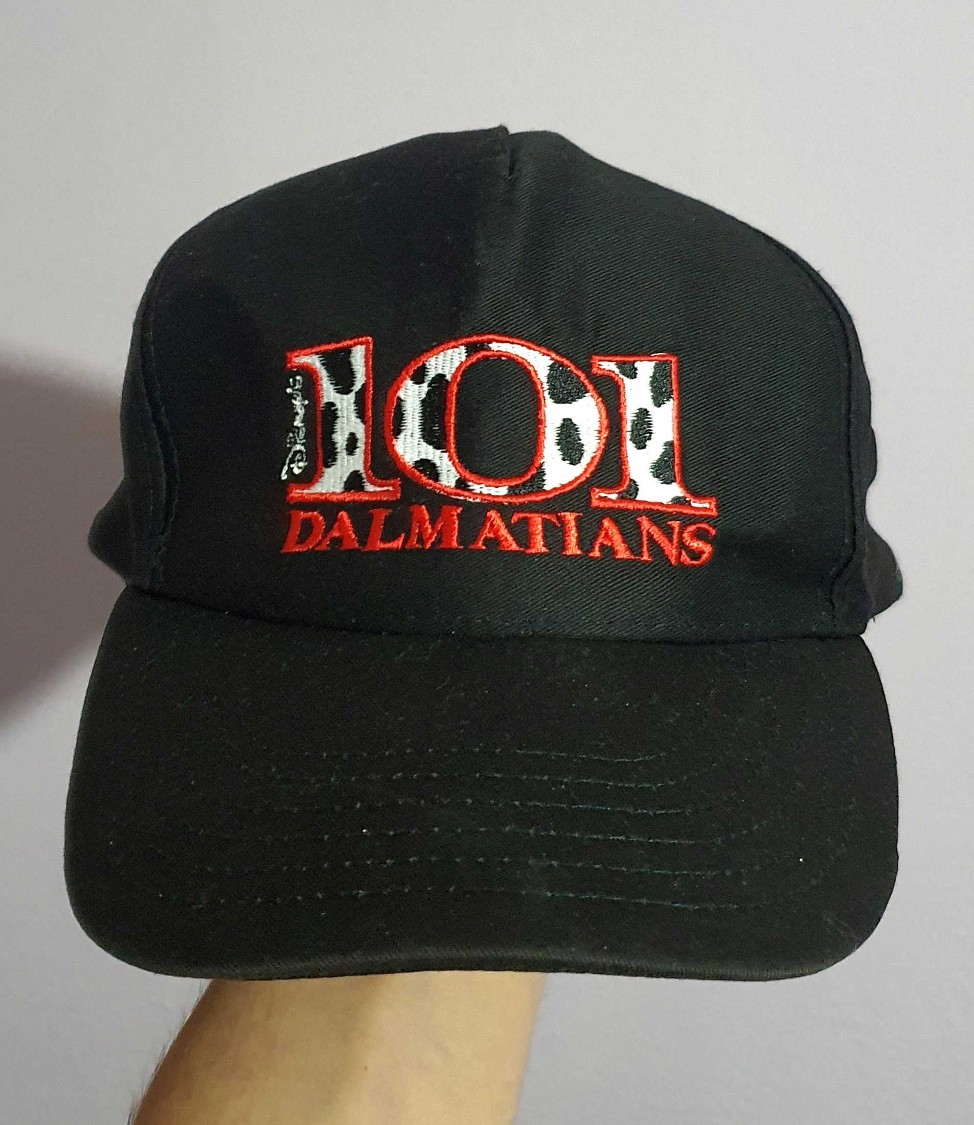 image of Disney x Hat 101 Dalmatians Vintage Snapback in Black, Men's