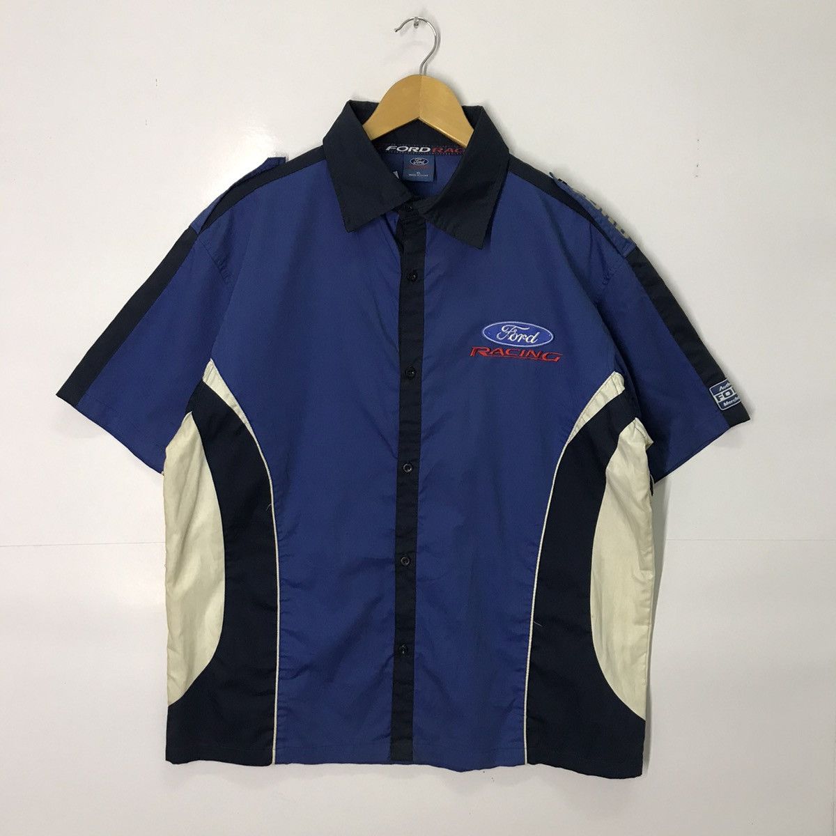 Ford × Sports Specialties Ford Racing button up polos Tshirts Size US XL / EU 56 / 4 - 2 Thumbnail