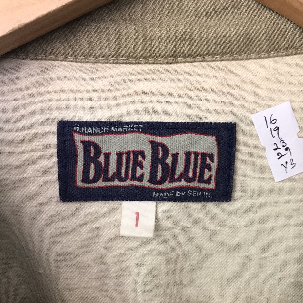 Blue Blue Japan × Designer × HOLLYWOOD RANCH MARKET Blue blue Japan H. ranch market design three button Jackets Size US M / EU 48-50 / 2 - 5 Thumbnail