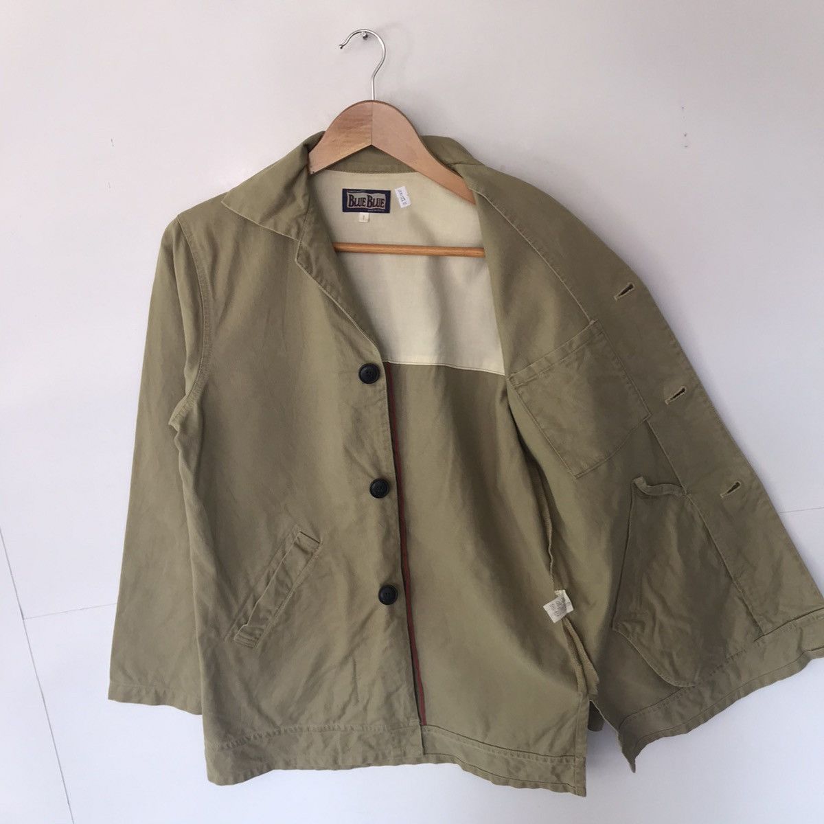 Blue Blue Japan × Designer × HOLLYWOOD RANCH MARKET Blue blue Japan H. ranch market design three button Jackets Size US M / EU 48-50 / 2 - 4 Thumbnail