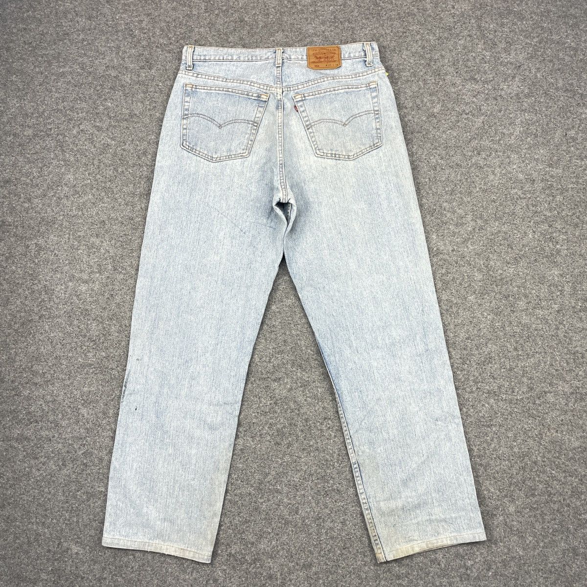 Levi's × Vintage Vintage Levi's 554 Blue Light Wash - wc 272 Size US 37 - 2 Thumbnail