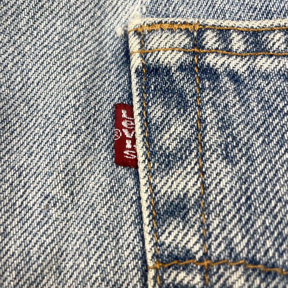 Levi's × Vintage Vintage Levi's 901 Blue Light Wash - wc 276 Size US 34 / EU 50 - 13 Thumbnail