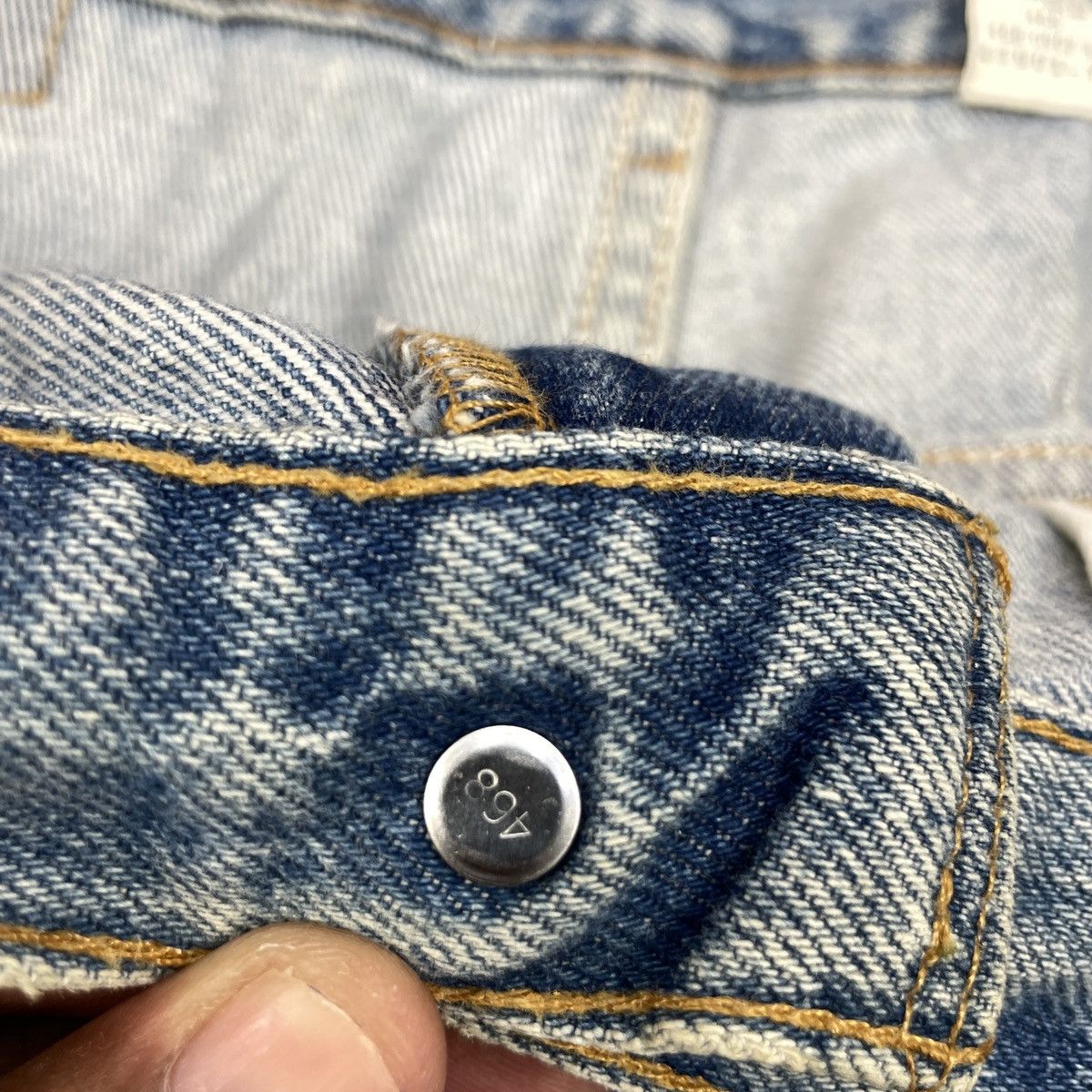 Levi's × Vintage Vintage Levi's 901 Blue Light Wash - wc 276 Size US 34 / EU 50 - 10 Thumbnail