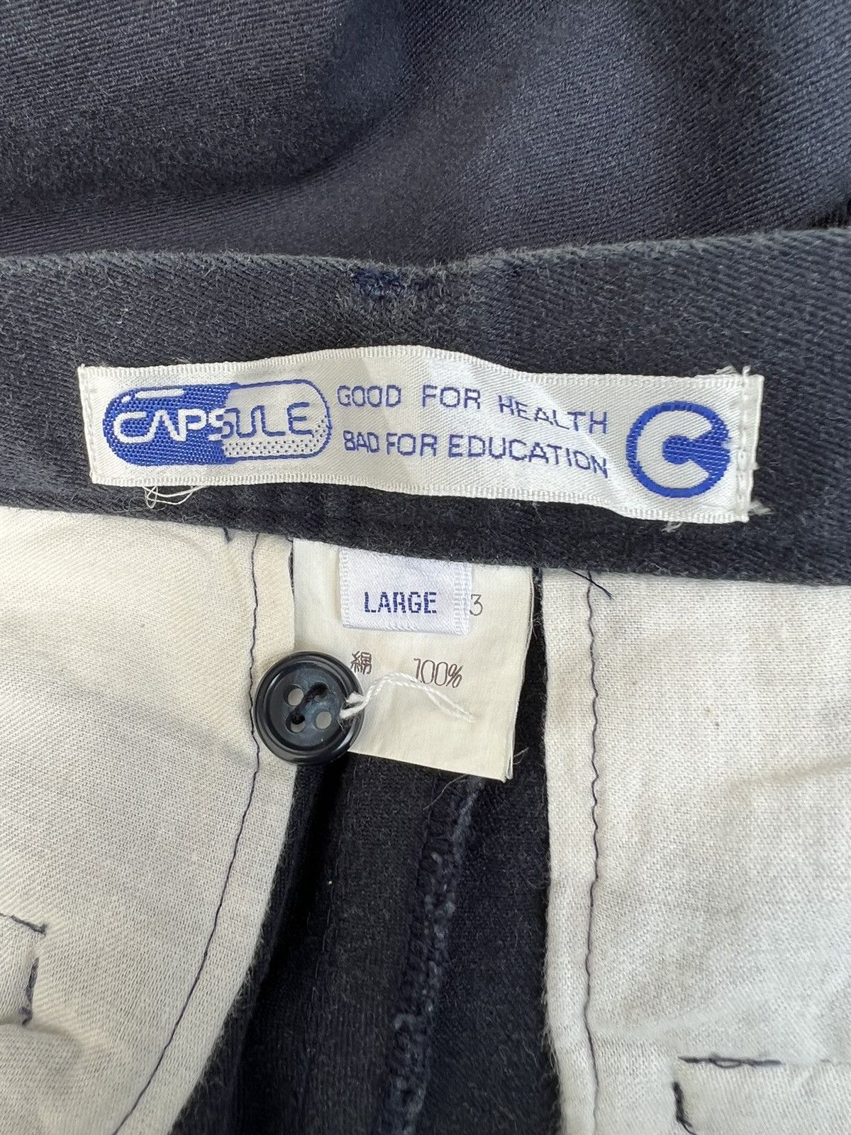 Capsule CAPSULE Made in Japan "Good For Health, Bad For Education" Size US 29 - 17 Thumbnail