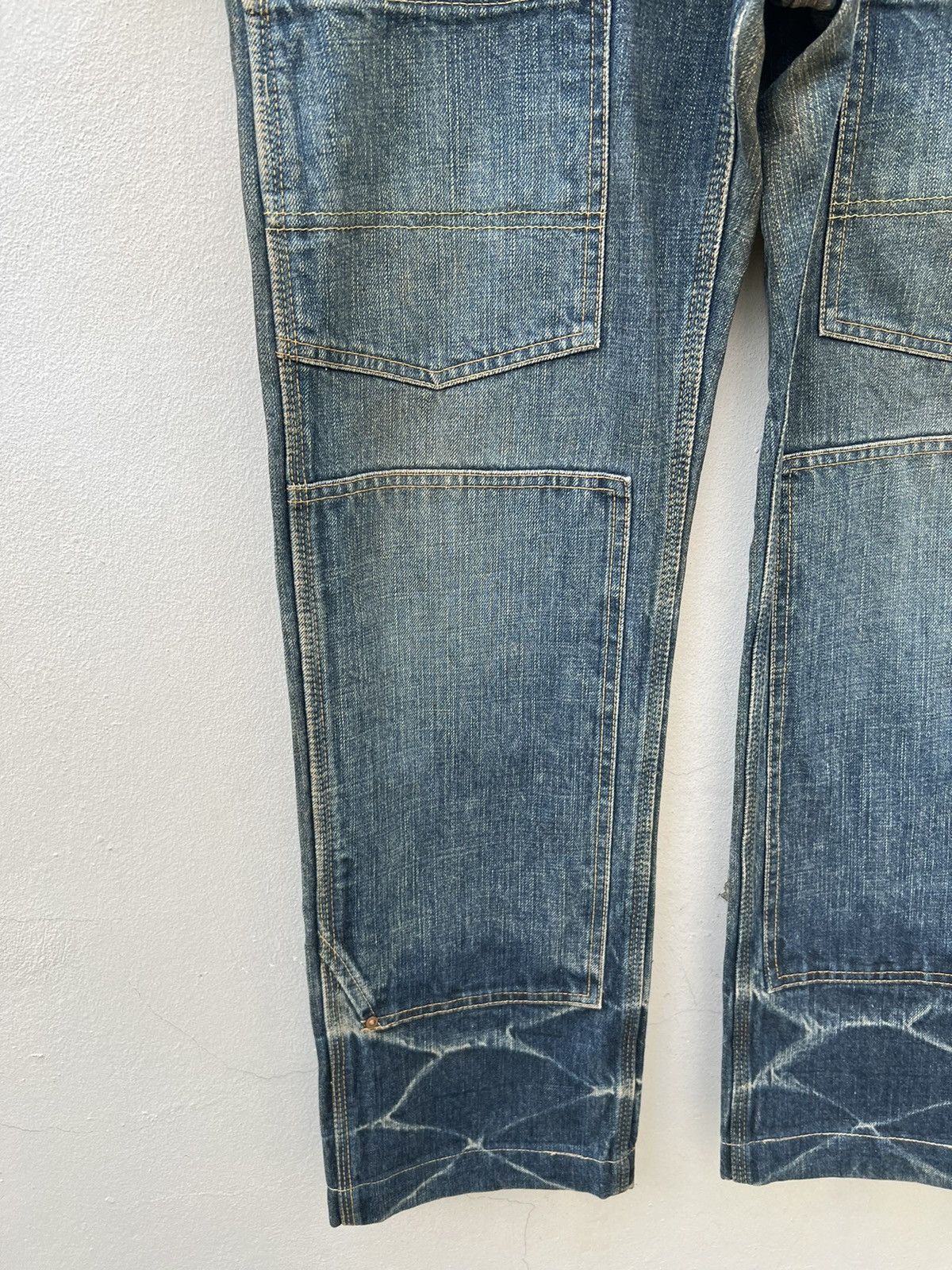 Vintage Vintage MEDICAL BRANCH Japan Heavy Denim Dirty Work Jeans Size US 30 / EU 46 - 10 Thumbnail
