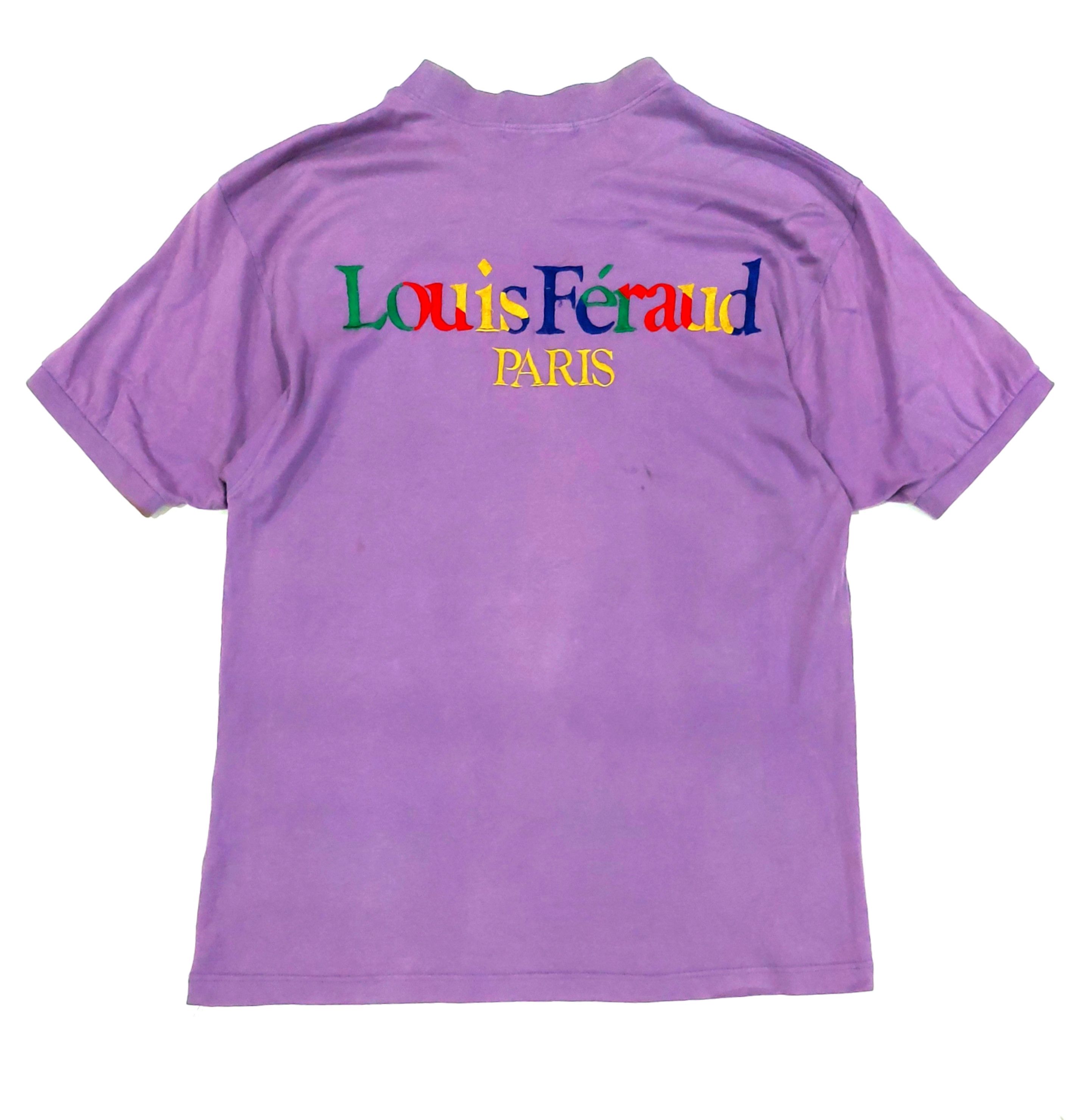 Designer × Louis Feraud RARE! VTG 90s LOUIS FERAUD PARIS EMBROIDERED SPELL OUT Size US M / EU 48-50 / 2 - 1 Thumbnail