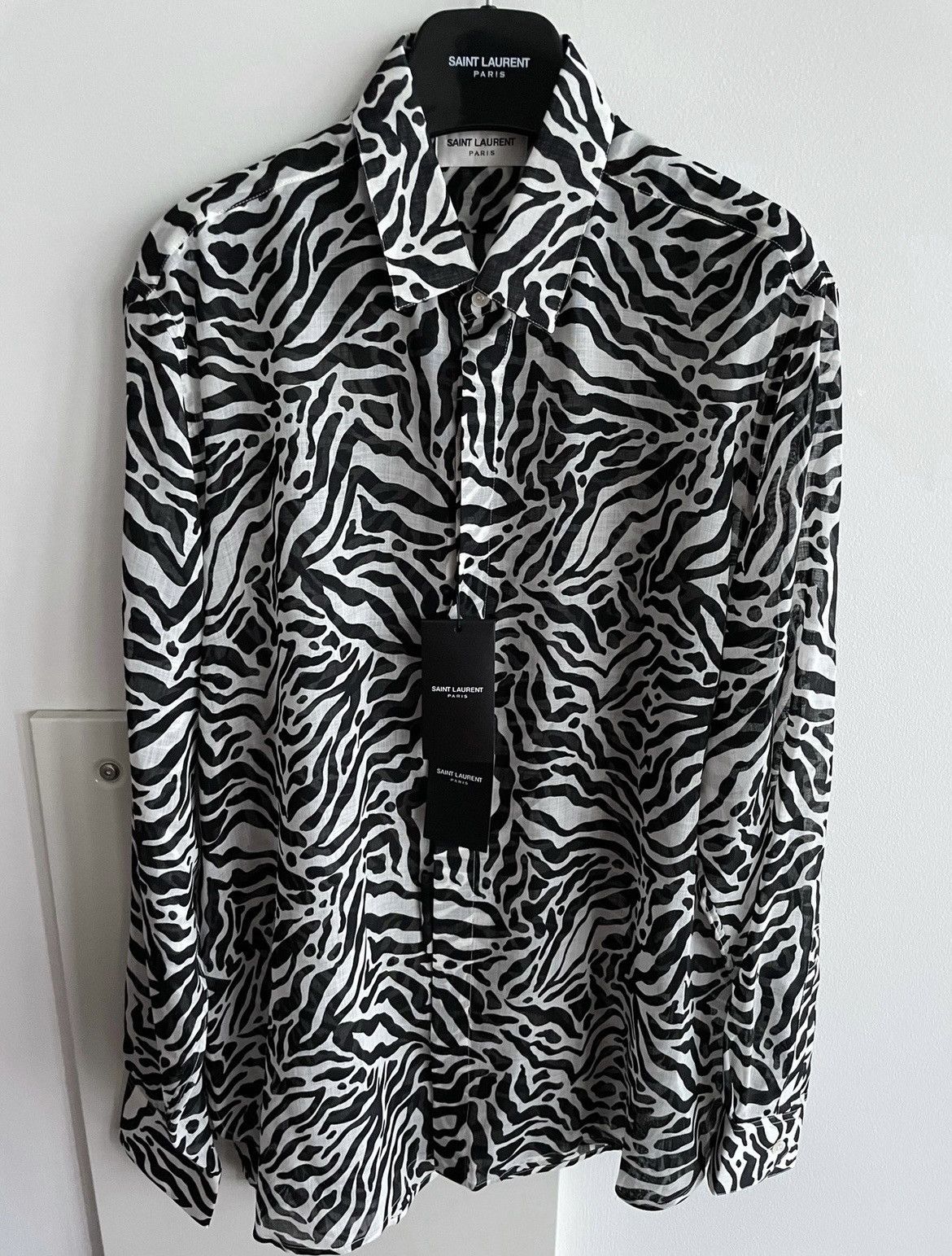 $1100 Sold Out Brand NEW Rare Iconic Runway Zebra Shirt