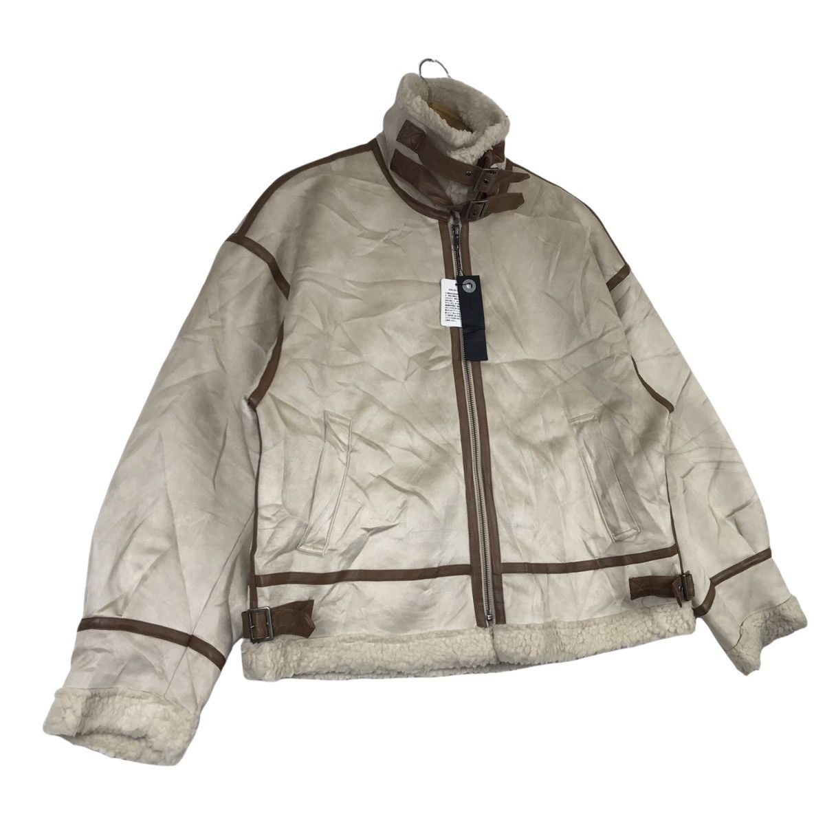 Japanese Brand Jeanasis Shearling Jacket Size US M / EU 48-50 / 2 - 5 Thumbnail