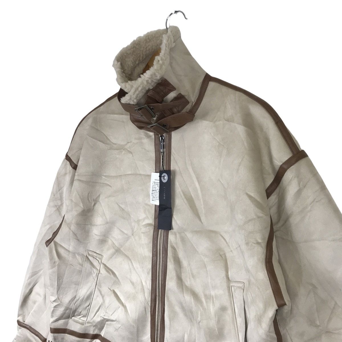 Japanese Brand Jeanasis Shearling Jacket Size US M / EU 48-50 / 2 - 6 Thumbnail