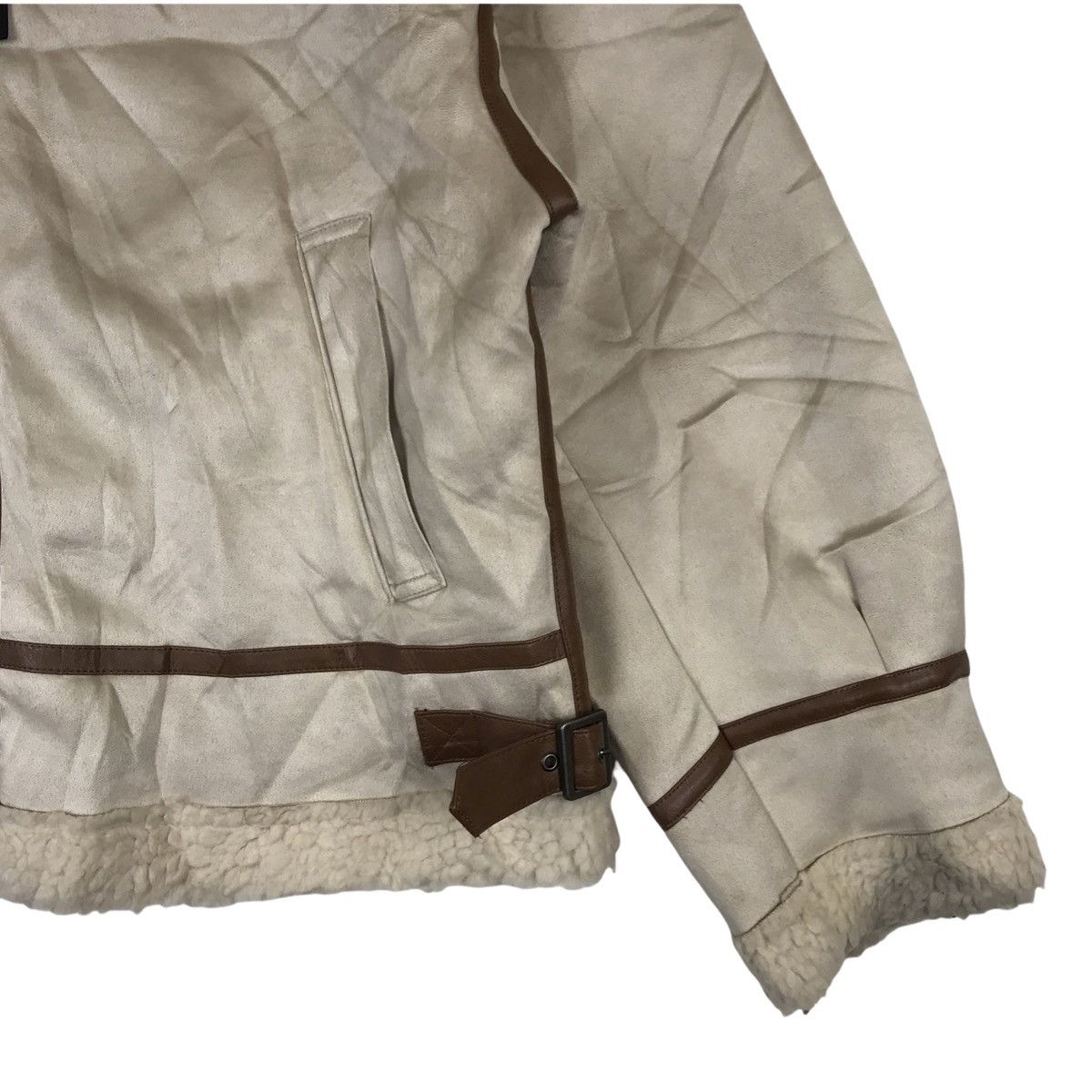 Japanese Brand Jeanasis Shearling Jacket Size US M / EU 48-50 / 2 - 3 Thumbnail