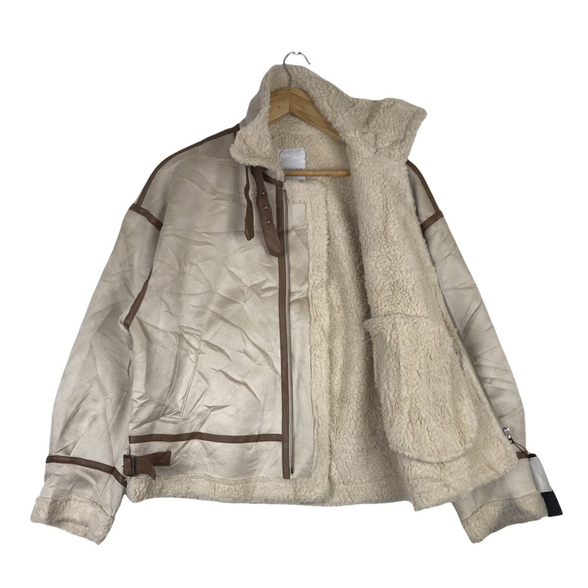 Japanese Brand Jeanasis Shearling Jacket Size US M / EU 48-50 / 2 - 9 Thumbnail