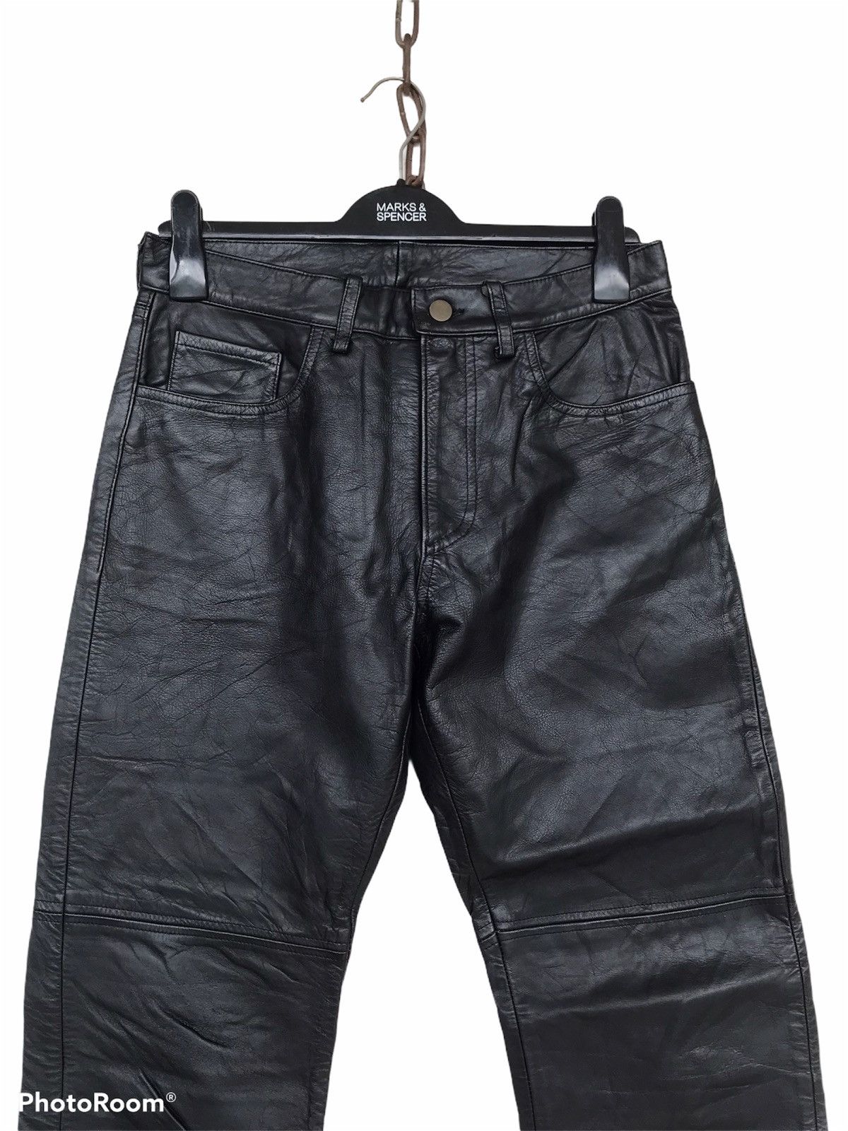 Leather Vintage Pazzo World Leather Size US 29 - 6 Thumbnail