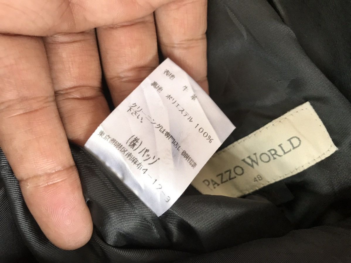 Leather Vintage Pazzo World Leather Size US 29 - 8 Thumbnail