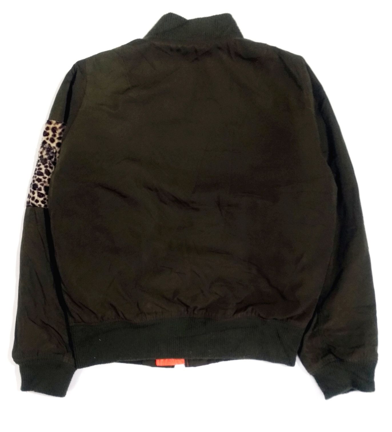 If Six Was Nine × Japanese Brand RARE! DISPARK JAPANESE STREETWEAR LEOPARD DETAILING BOMBER Size US M / EU 48-50 / 2 - 3 Thumbnail
