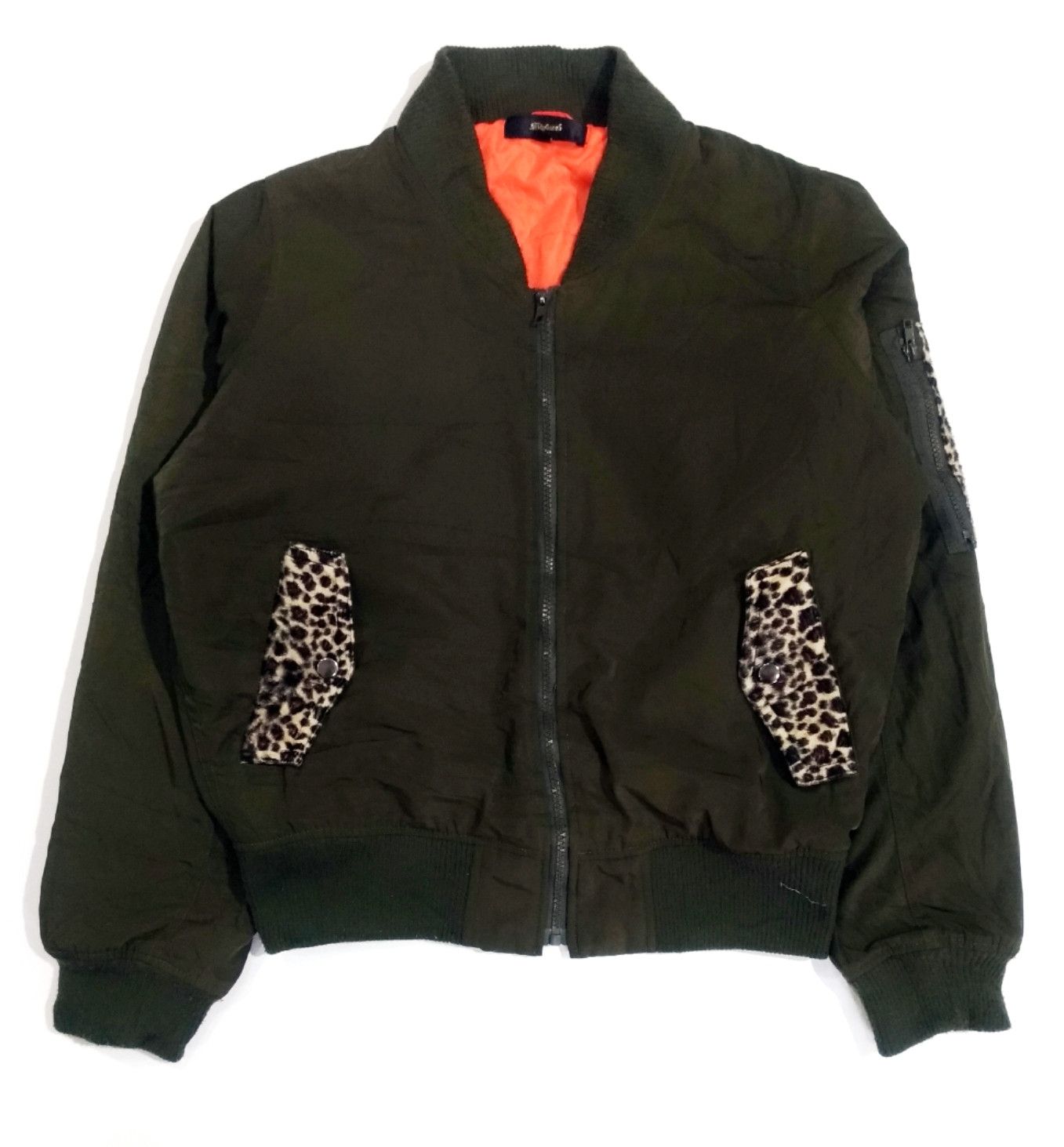 If Six Was Nine × Japanese Brand RARE! DISPARK JAPANESE STREETWEAR LEOPARD DETAILING BOMBER Size US M / EU 48-50 / 2 - 1 Thumbnail