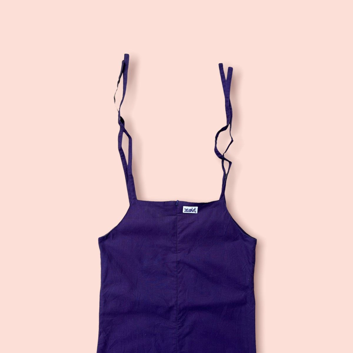 Japanese Brand × Xlarge VINTAGE X-GIRL SPAGHETTI APRON DRESS JAPAN Size M / US 6-8 / IT 42-44 - 10 Thumbnail