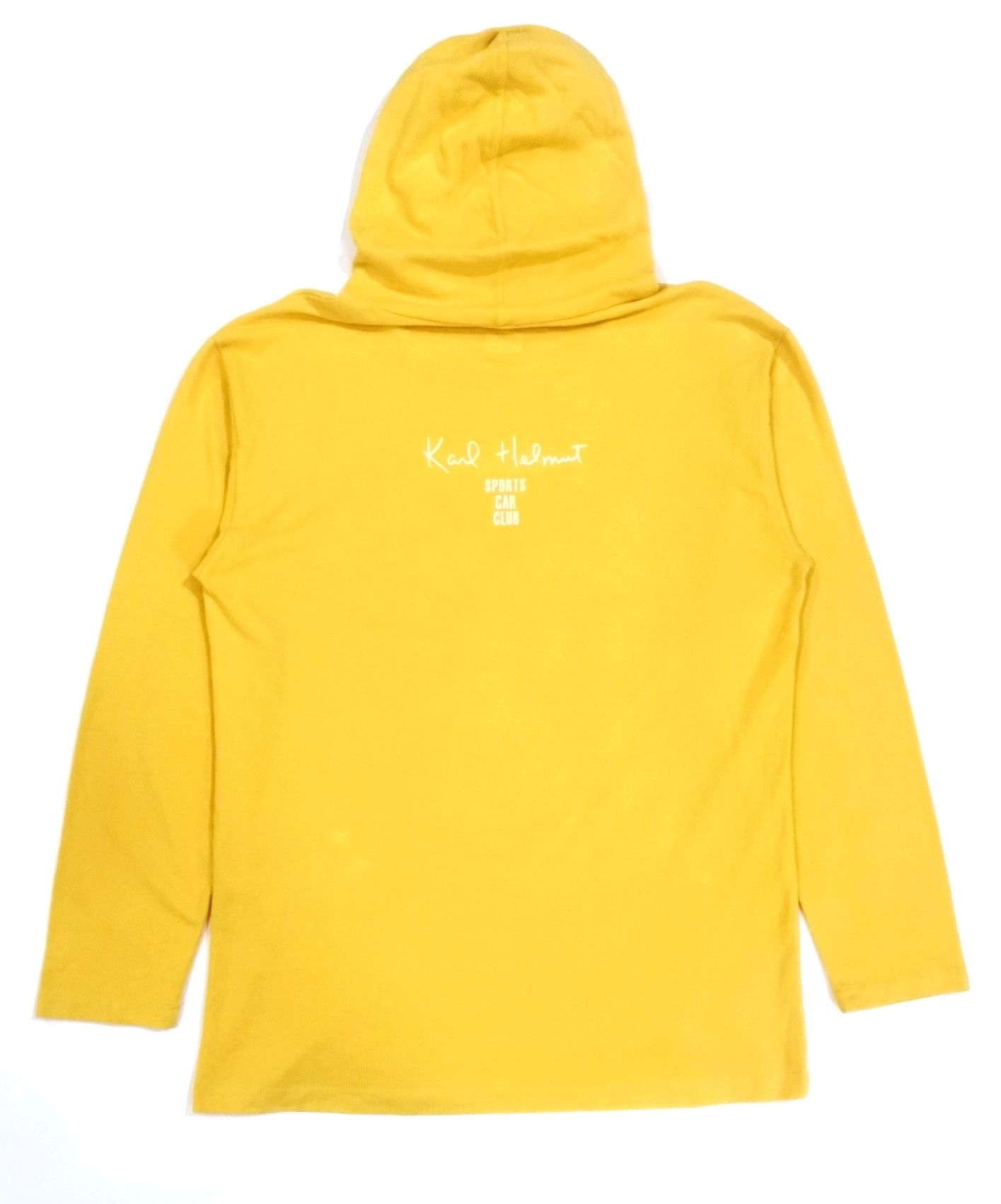 Japanese Brand × Karl Helmut × Pink House RARE! KARL HELMUT "SPORTS CAR CLUB" HOODIE TEE Size US L / EU 52-54 / 3 - 2 Thumbnail