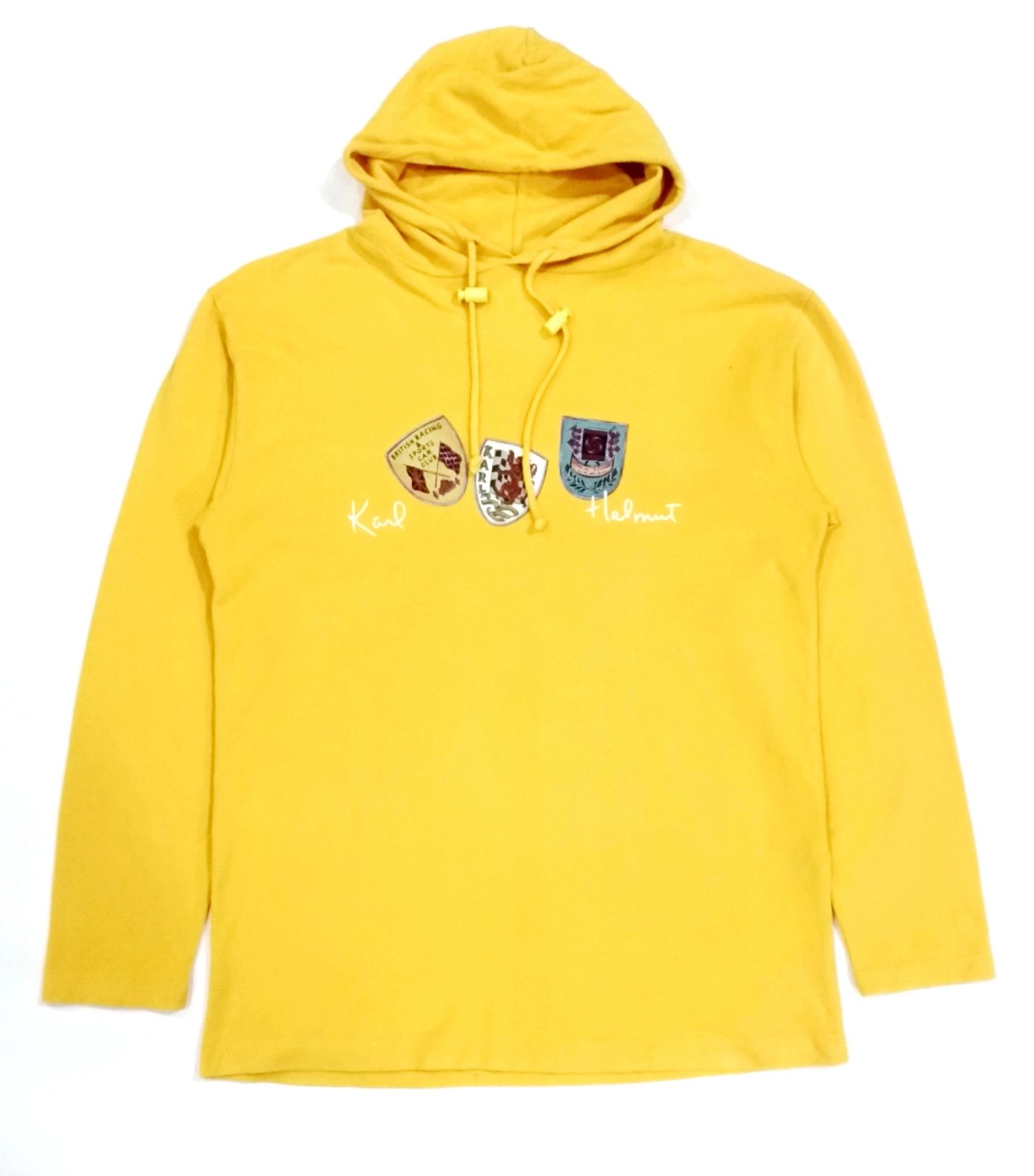 Japanese Brand × Karl Helmut × Pink House RARE! KARL HELMUT "SPORTS CAR CLUB" HOODIE TEE Size US L / EU 52-54 / 3 - 1 Thumbnail