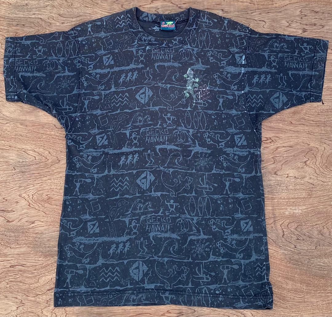 Vintage vintage tee GRECKO HAWAII A30 Size US M / EU 48-50 / 2 - 1 Thumbnail